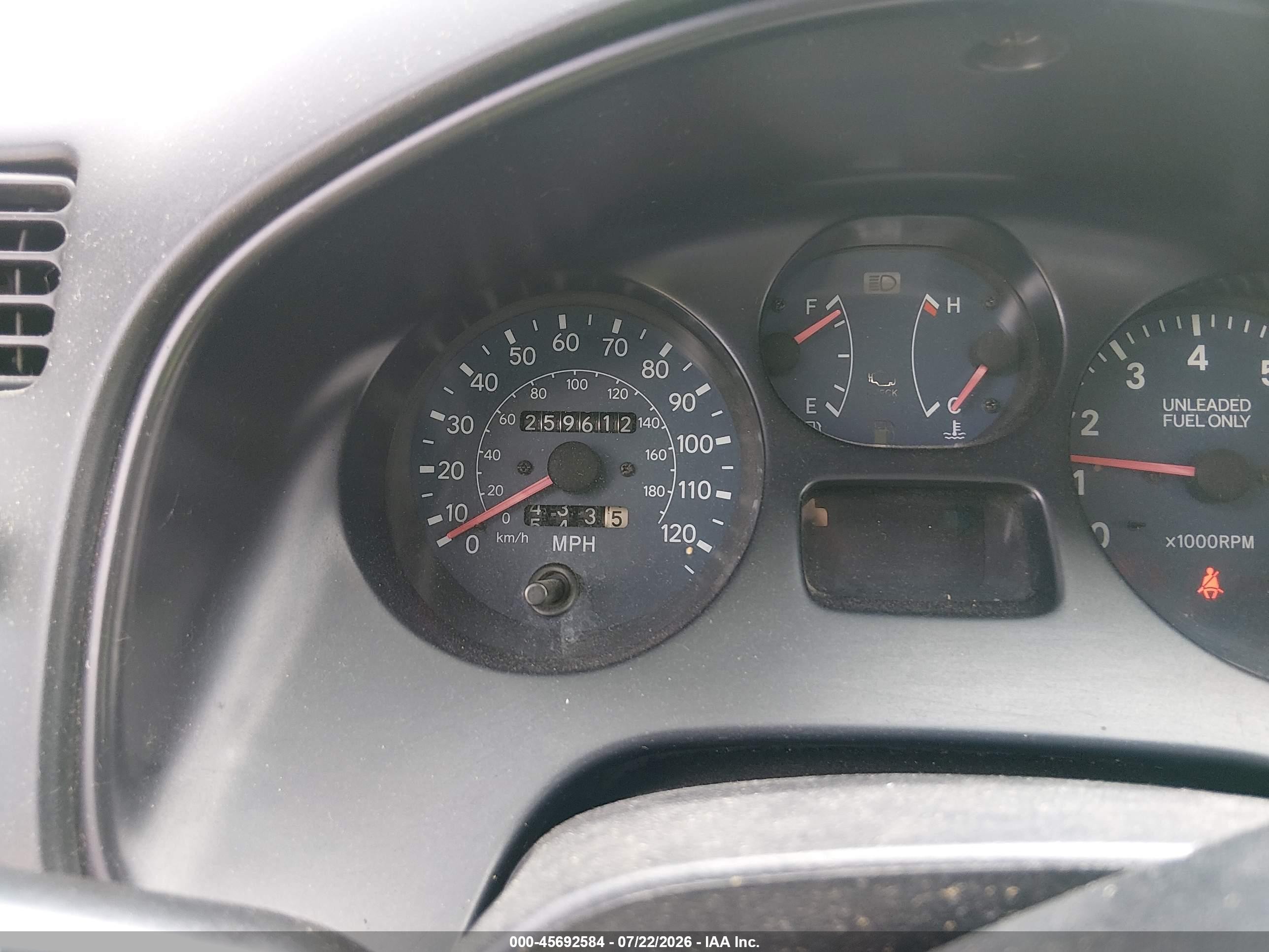 1997 Toyota Rav4   Green vin: JT3HP10VXV0109318