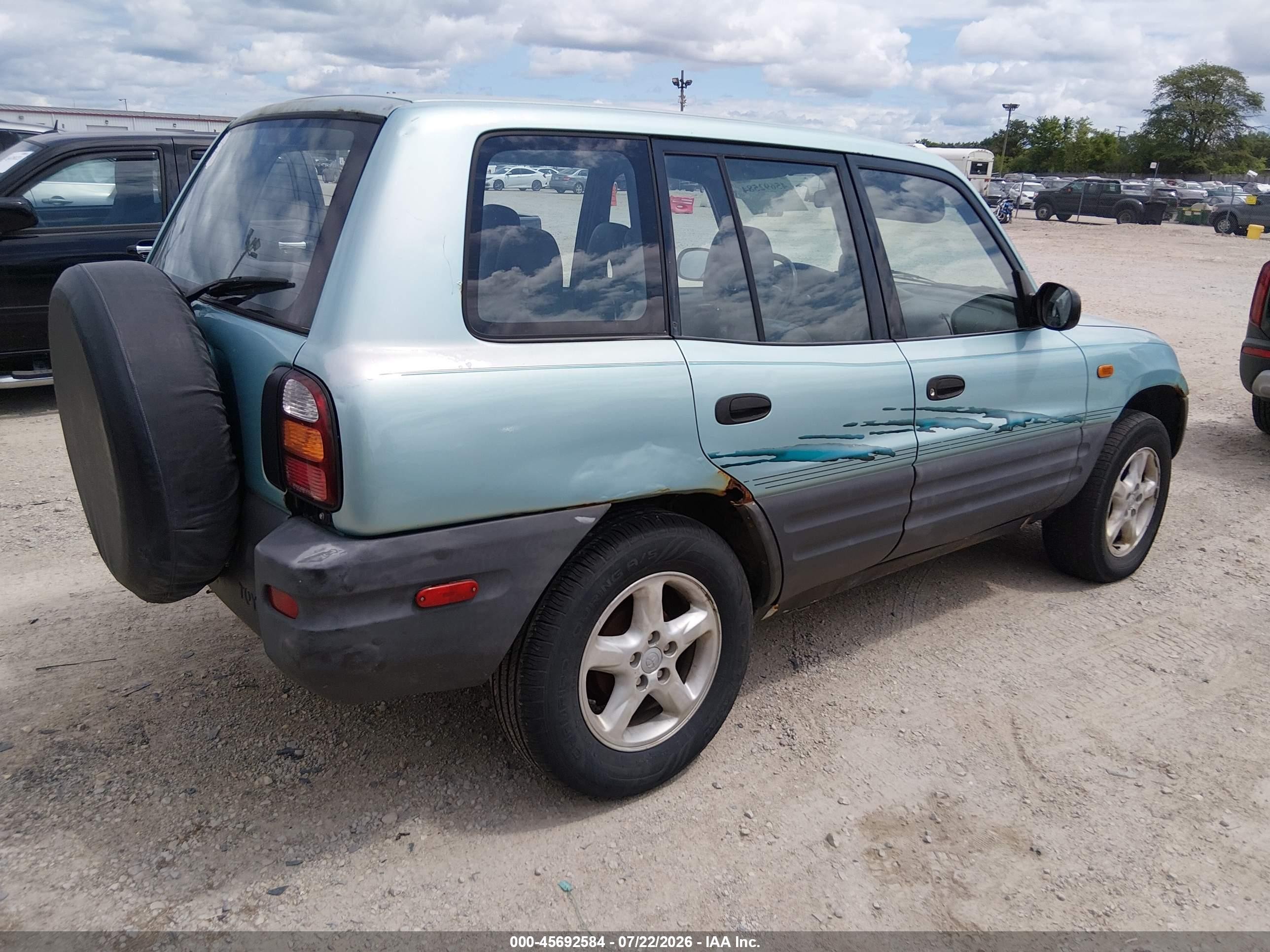 1997 Toyota Rav4   Green vin: JT3HP10VXV0109318