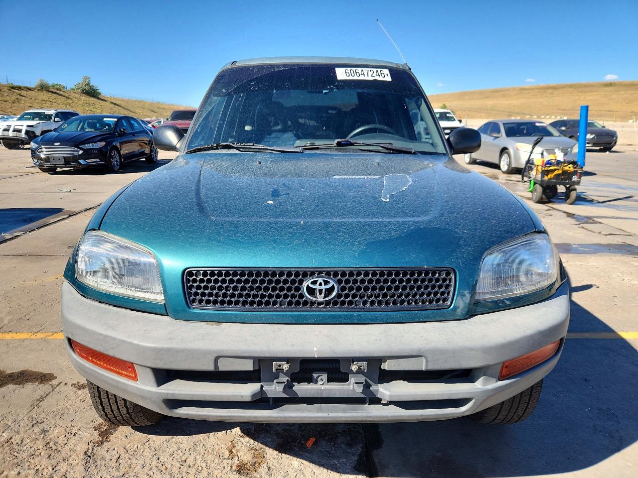 1997 Toyota Rav4 Base Зеленый vin: JT3HP10VXV0112669