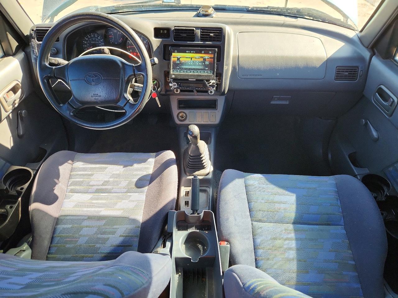 1997 Toyota Rav4 Base Зеленый vin: JT3HP10VXV0112669