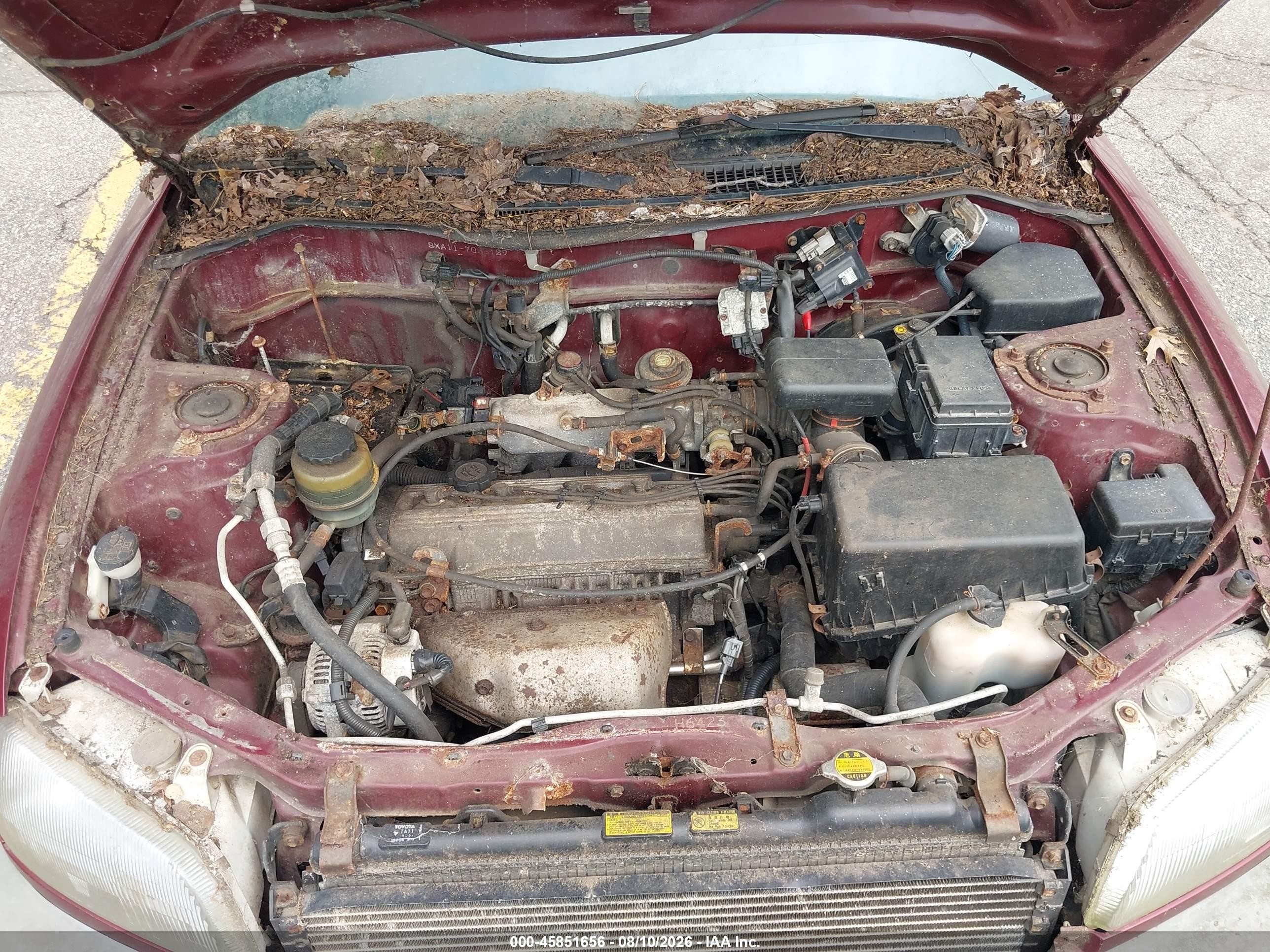 1997 Toyota Rav4   Maroon vin: JT3HP10VXV7035129