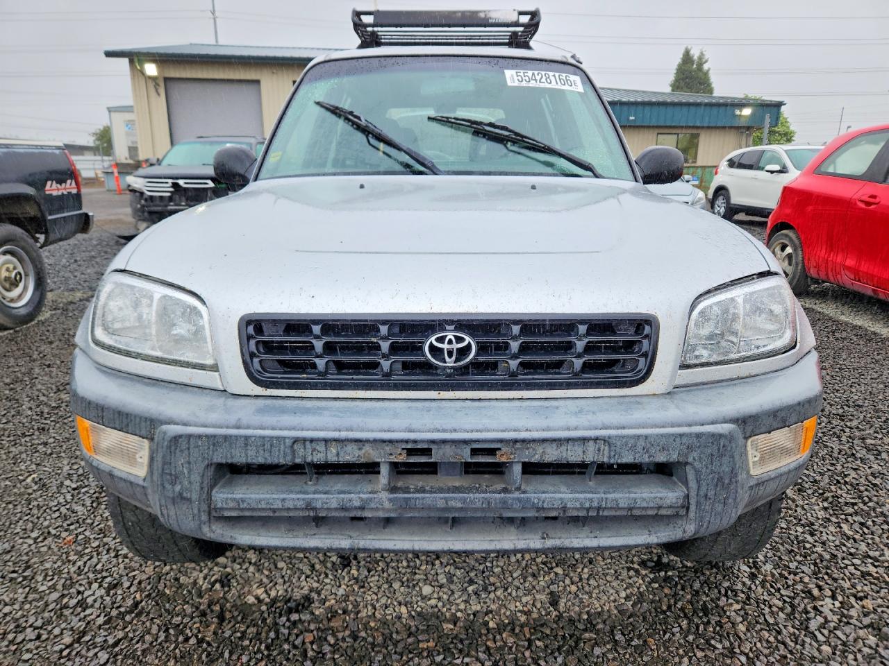 1998 Toyota Rav4 Base Silver vin: JT3HP10VXW7107769