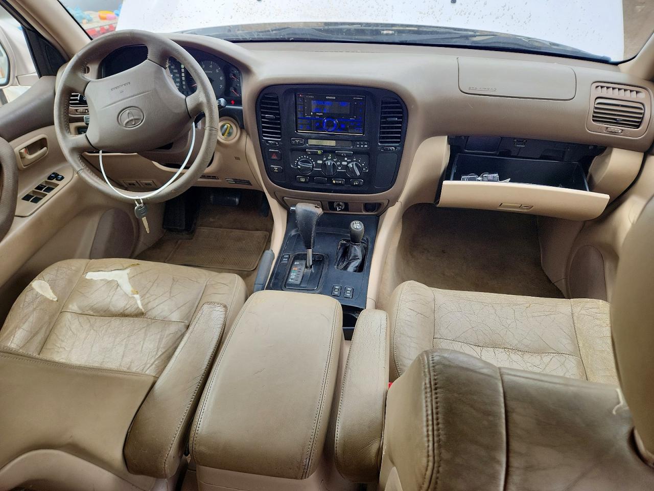 1999 Toyota Land Cruiser Silver vin: JT3HT05J0X0031498