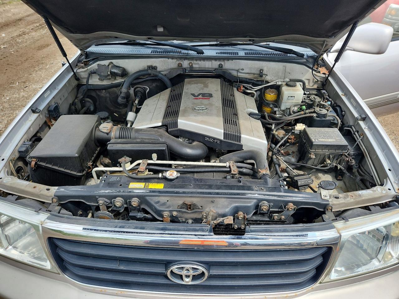 1999 Toyota Land Cruiser Silver vin: JT3HT05J0X0031498