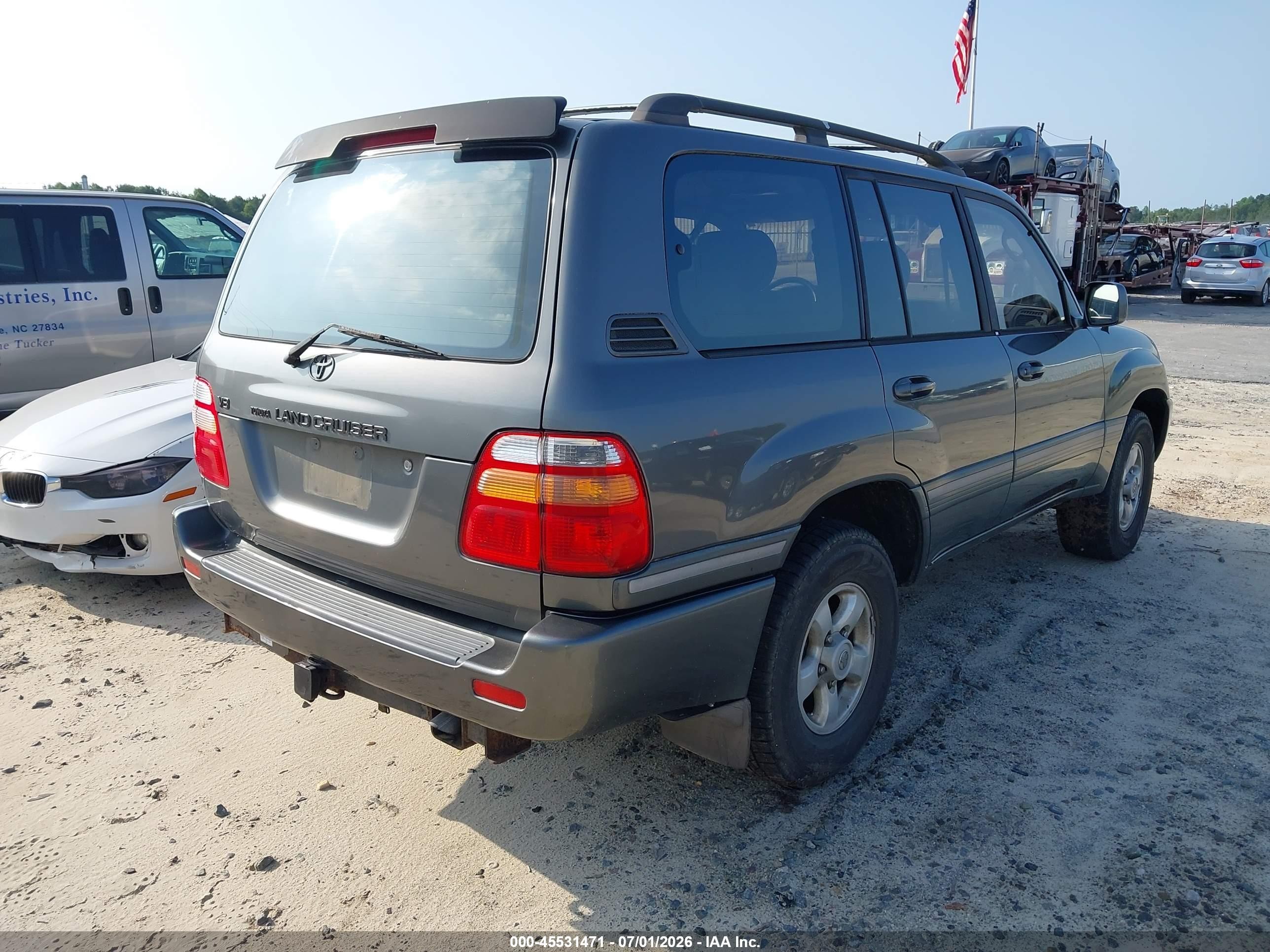 1999 Toyota Land Cruiser   Brown vin: JT3HT05J0X0055574
