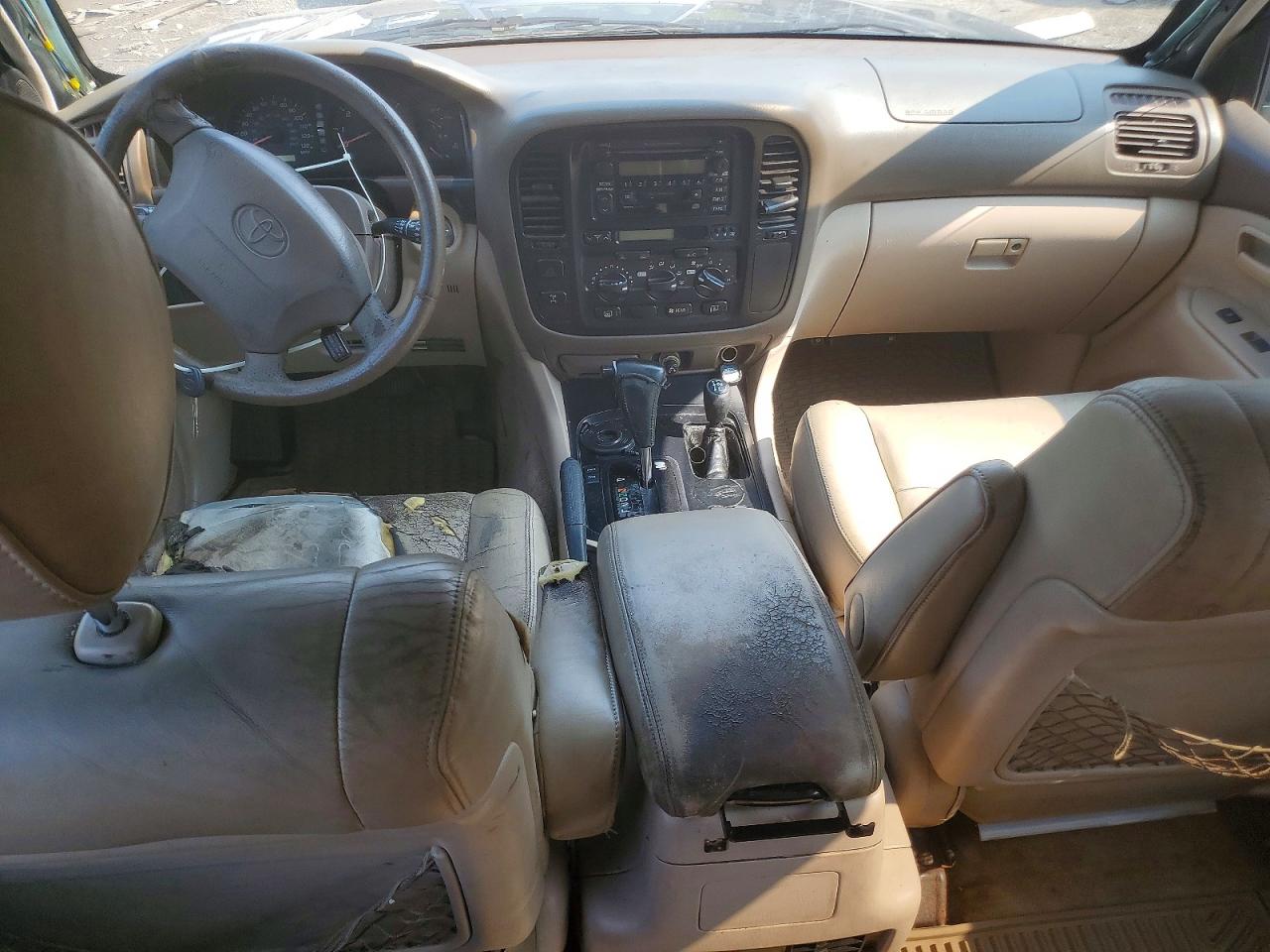 2000 Toyota Land Cruiser Base Brown vin: JT3HT05J0Y0095087