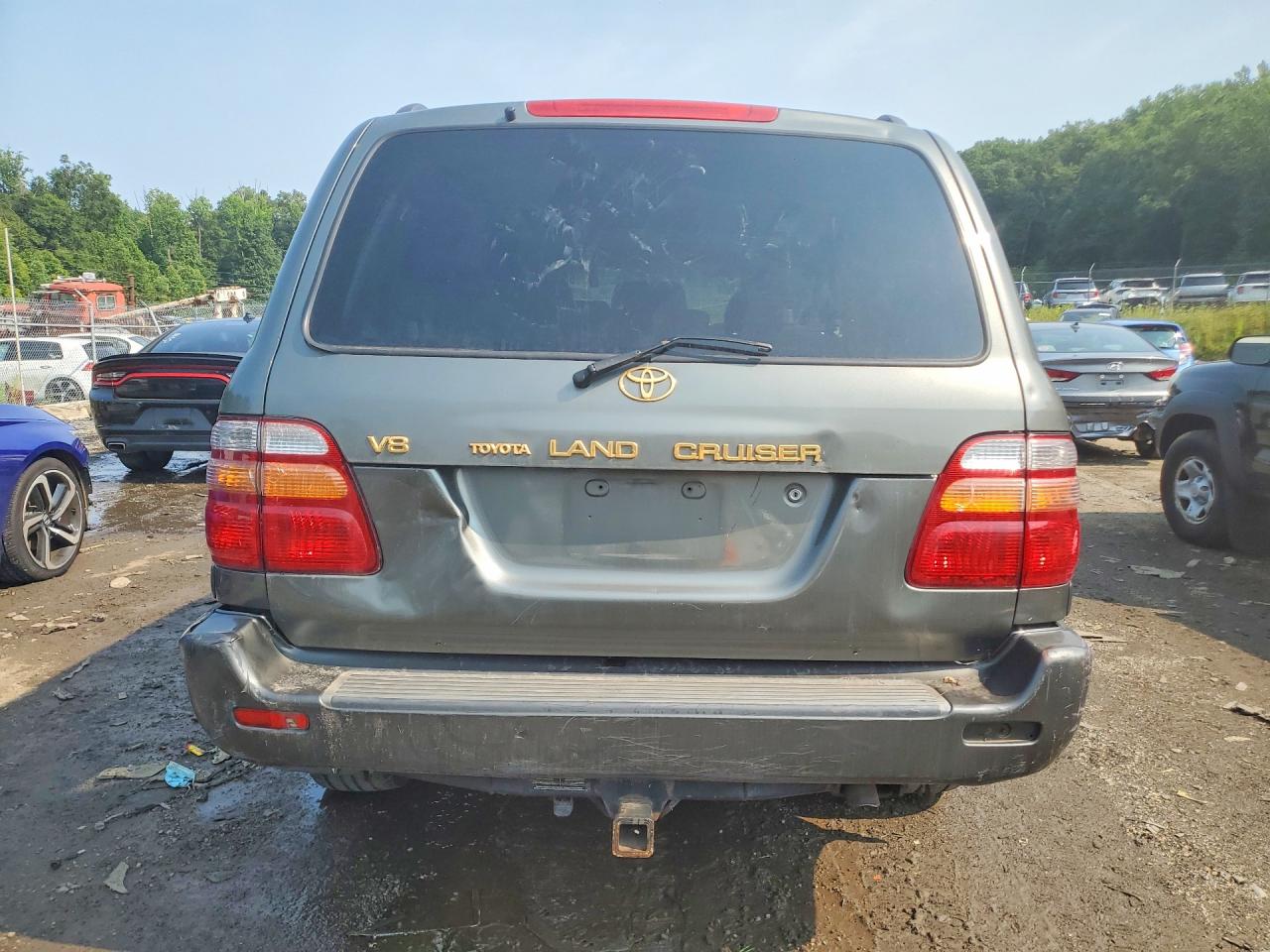 2000 Toyota Land Cruiser Base Brown vin: JT3HT05J0Y0095087