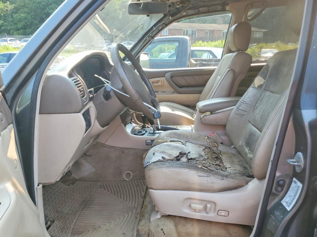 2000 Toyota Land Cruiser Base Brown vin: JT3HT05J0Y0095087