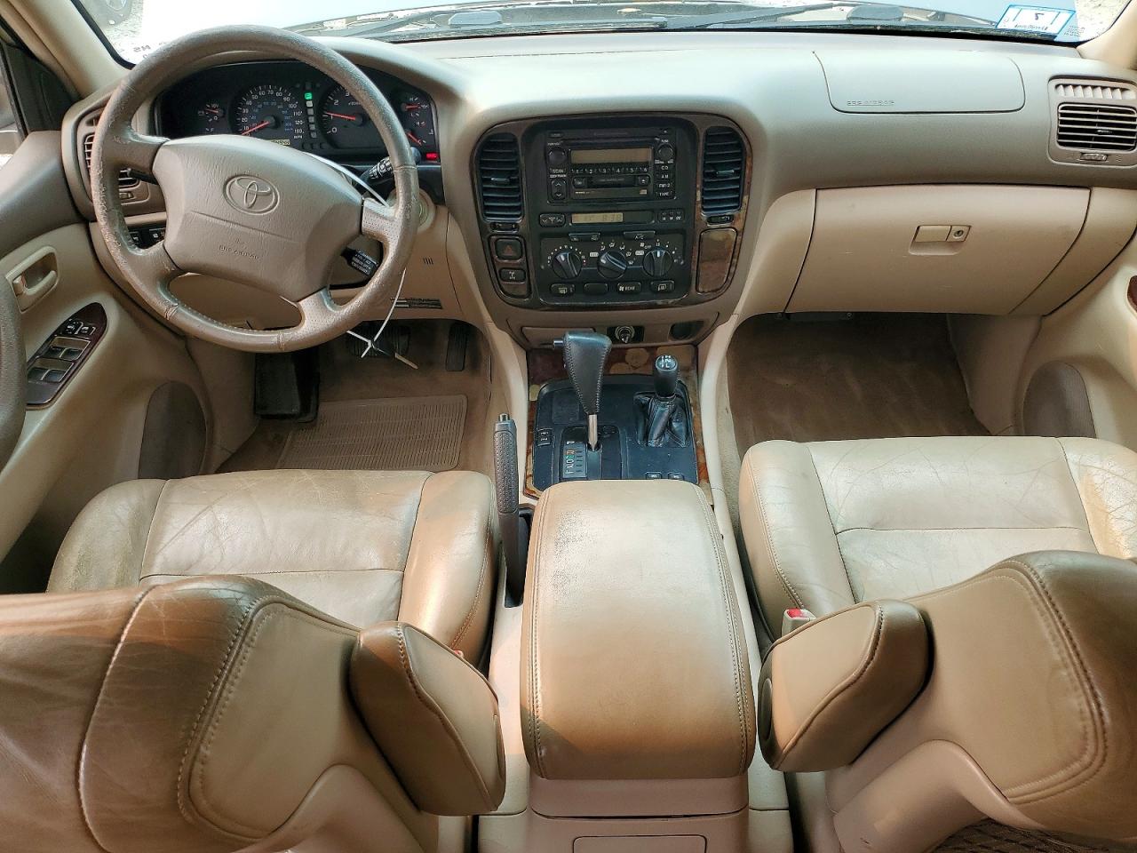 2000 Toyota Land Cruiser Base Gray vin: JT3HT05J1Y0077939