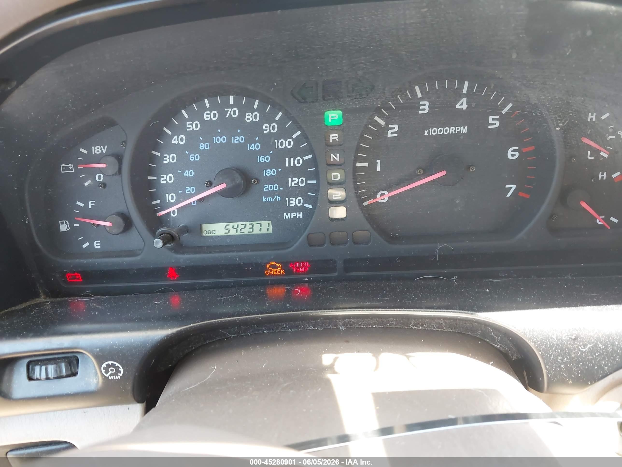 2000 Toyota Land Cruiser   Black vin: JT3HT05J1Y0112964