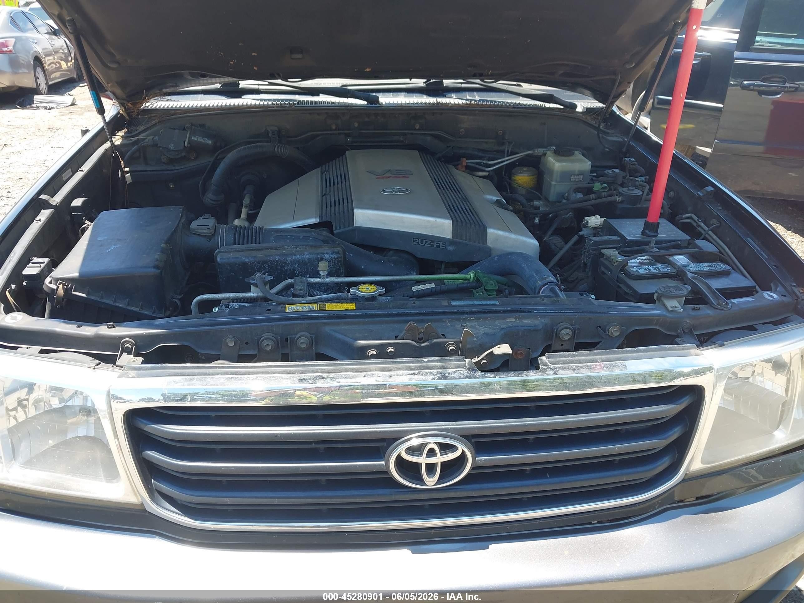 2000 Toyota Land Cruiser   Black vin: JT3HT05J1Y0112964