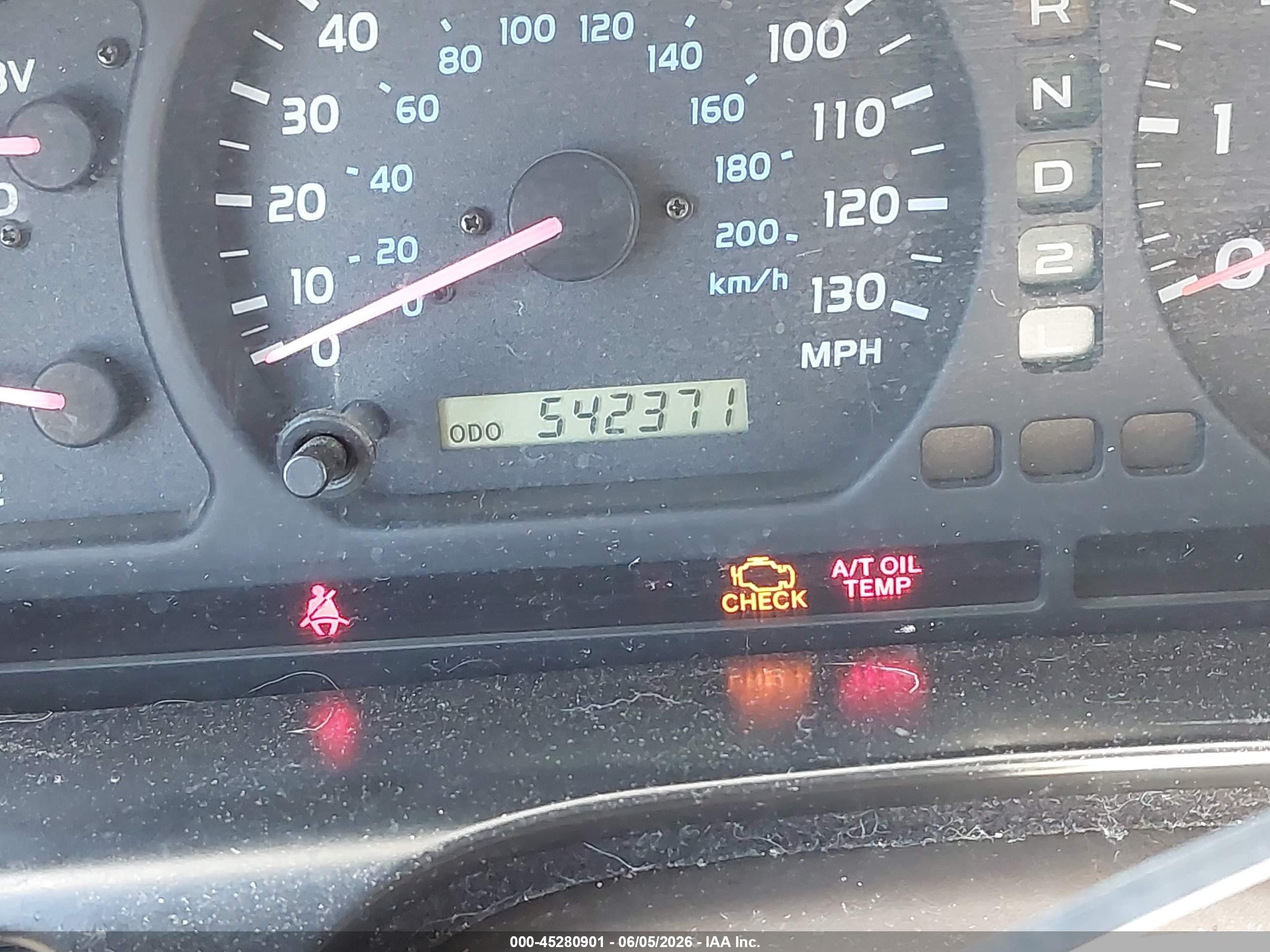 2000 Toyota Land Cruiser   Black vin: JT3HT05J1Y0112964
