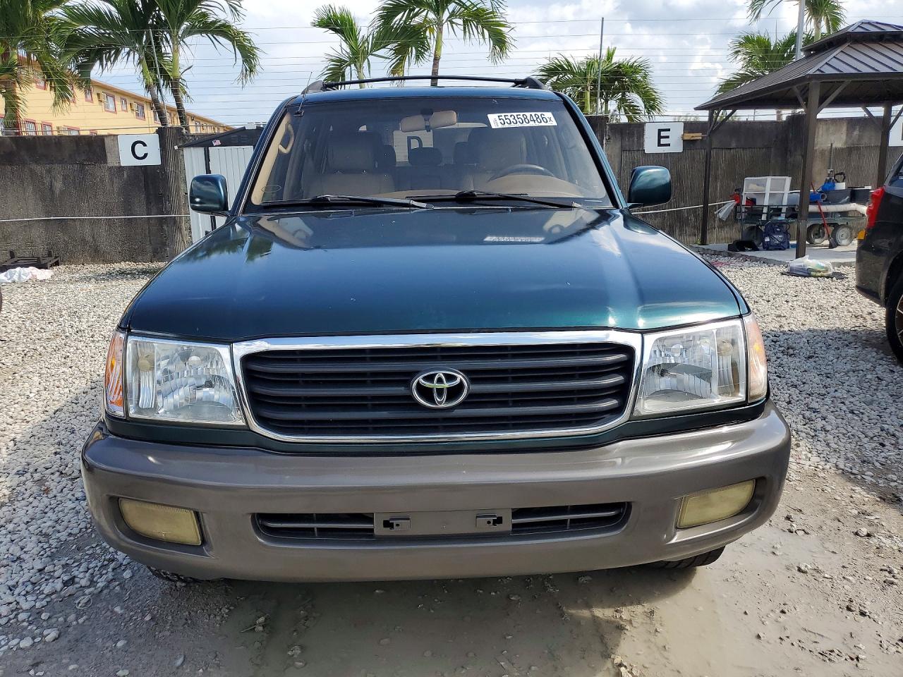 1998 Toyota Land Cruiser Base Green vin: JT3HT05J2W0010960