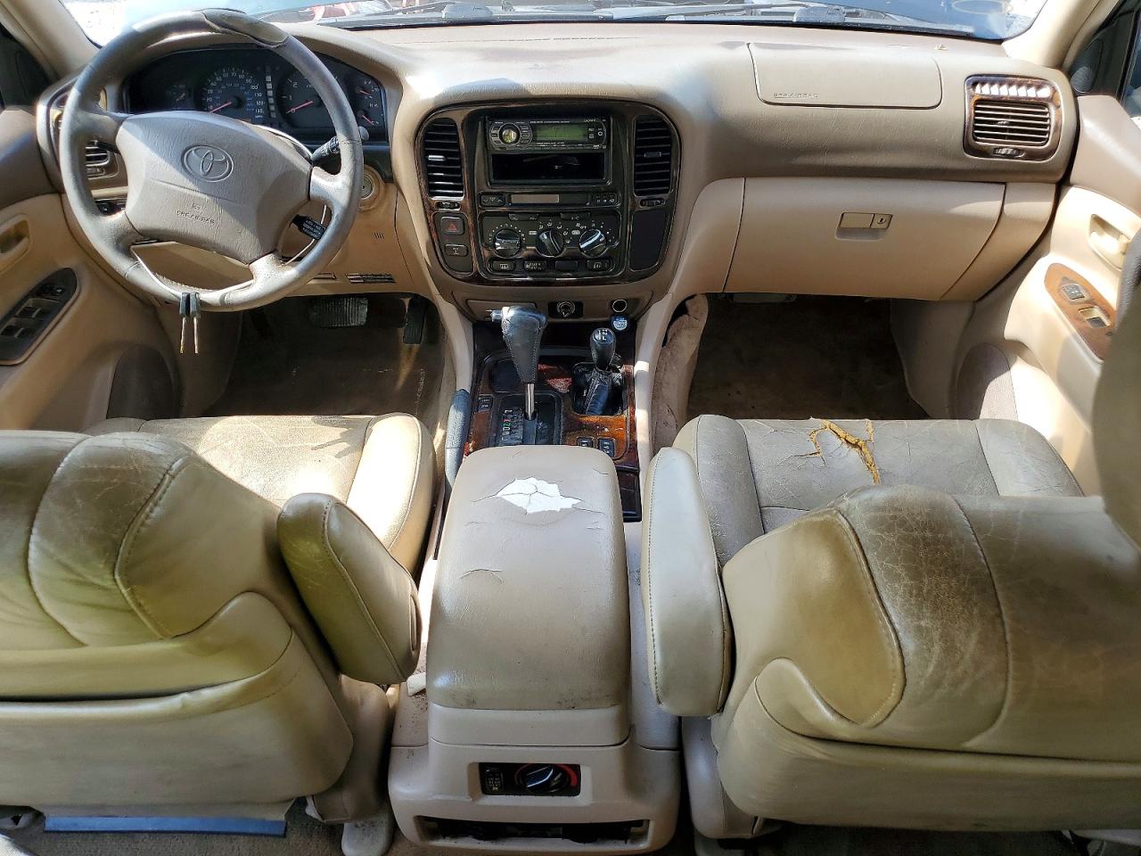 1998 Toyota Land Cruiser Base Green vin: JT3HT05J2W0010960