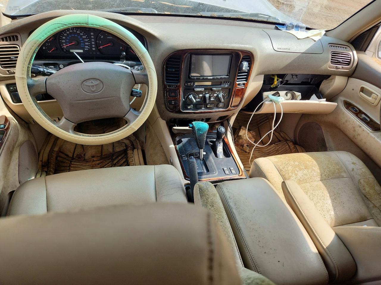 2000 Toyota Land Cruiser Base Gray vin: JT3HT05J2Y0077304