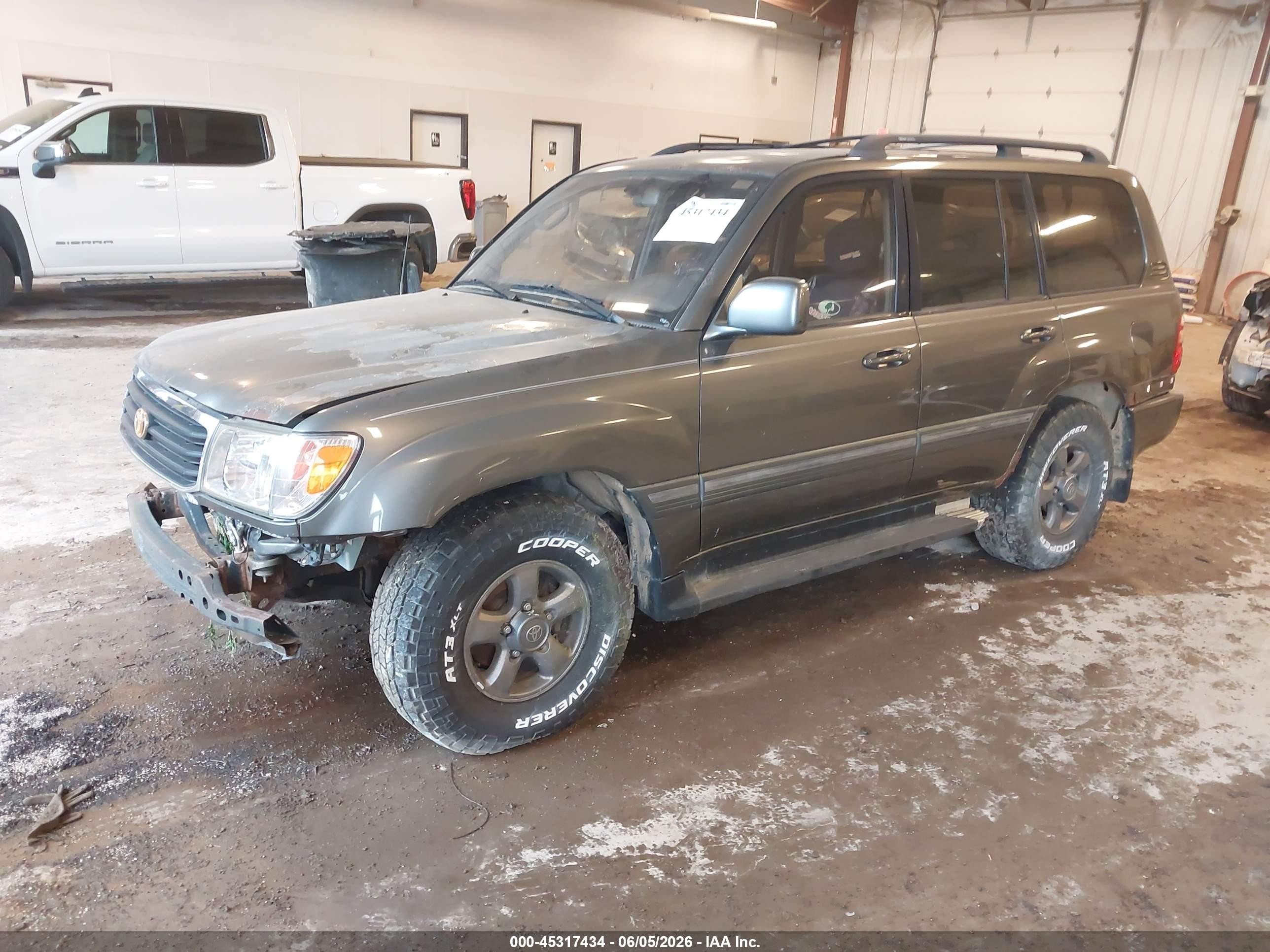 1998 Toyota Land Cruiser   Gray vin: JT3HT05J3W0006190