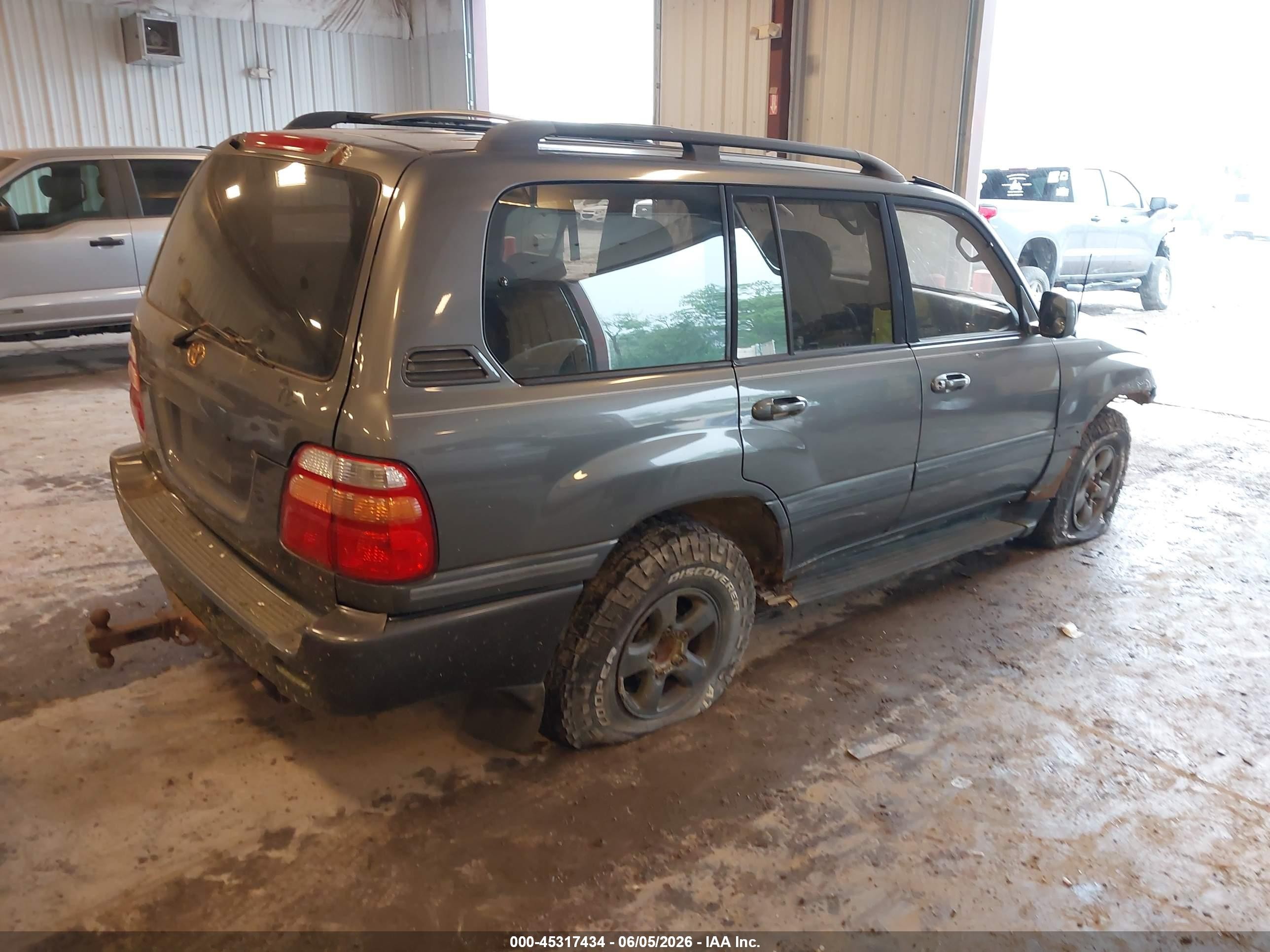 1998 Toyota Land Cruiser   Gray vin: JT3HT05J3W0006190