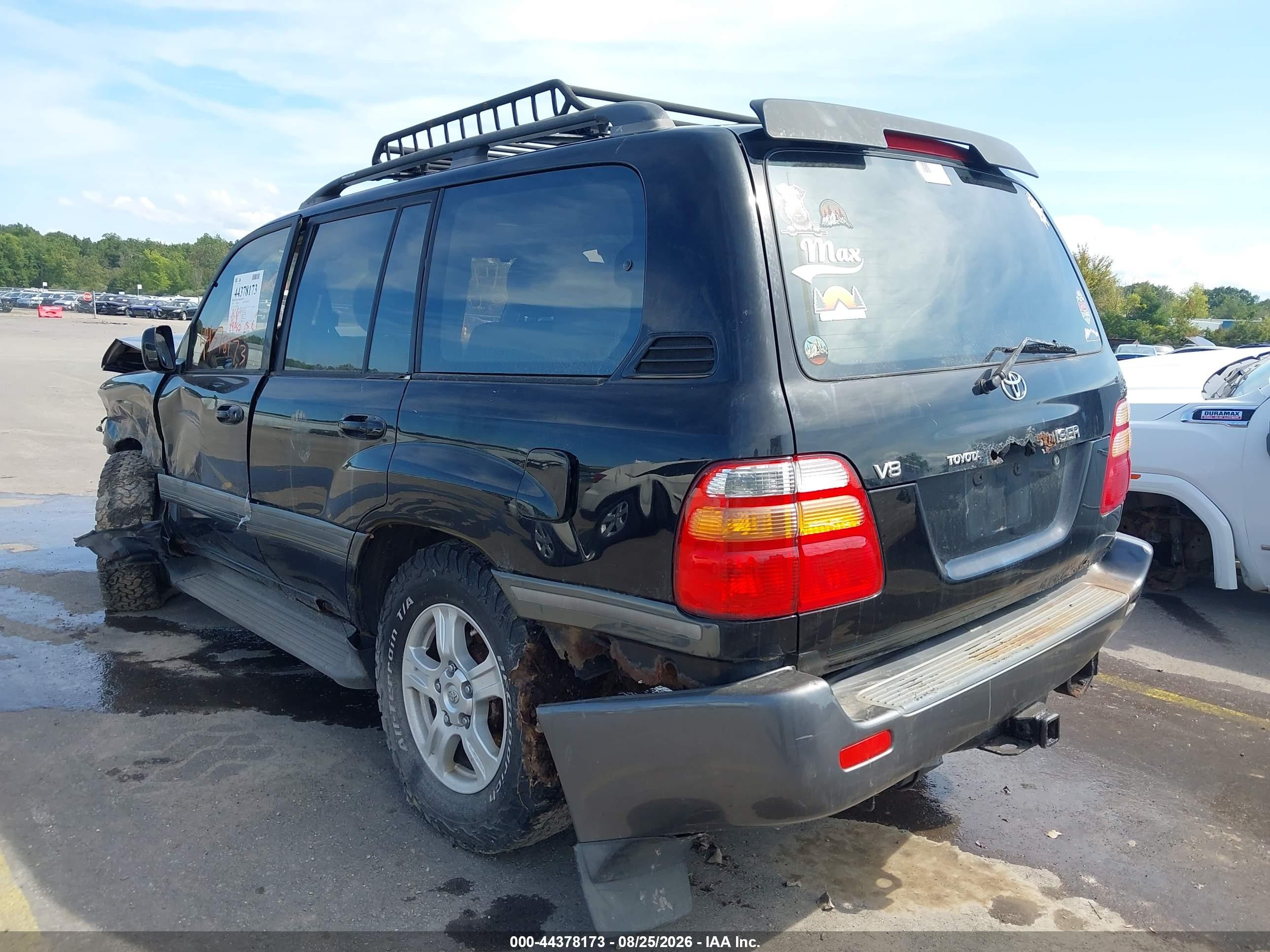 1999 Toyota Land Cruiser Черный vin: JT3HT05J4X0057506