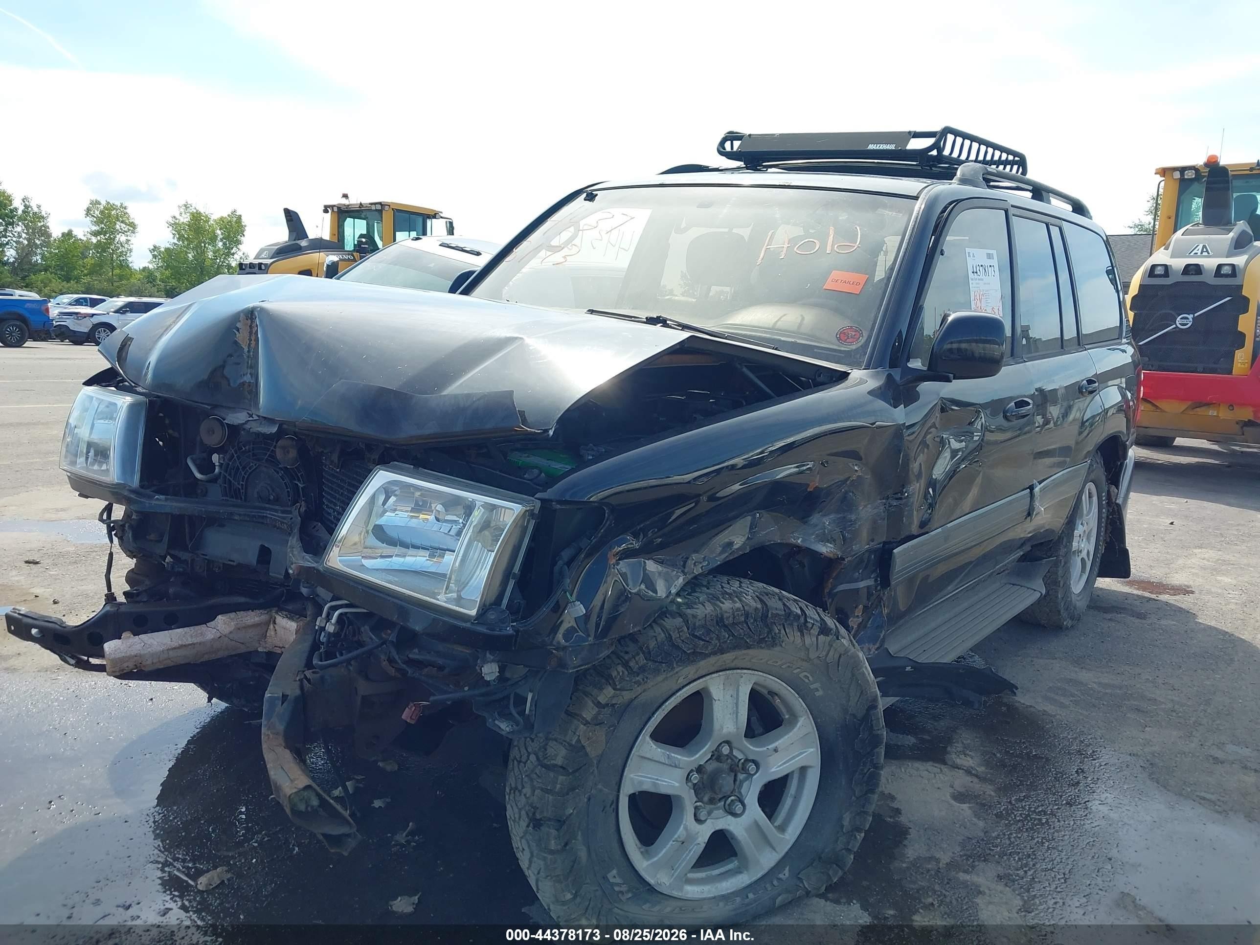 1999 Toyota Land Cruiser Черный vin: JT3HT05J4X0057506
