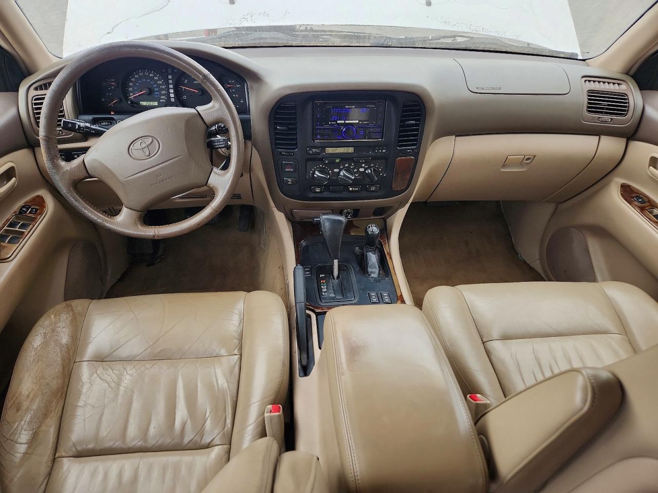 2000 Toyota Landcruser White vin: JT3HT05J4Y0081225