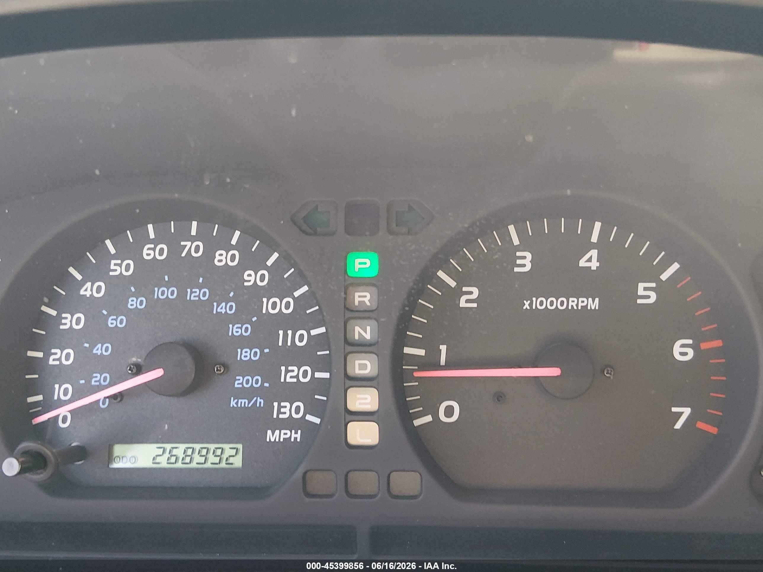 1999 Toyota Land Cruiser   Black vin: JT3HT05J5X0044456