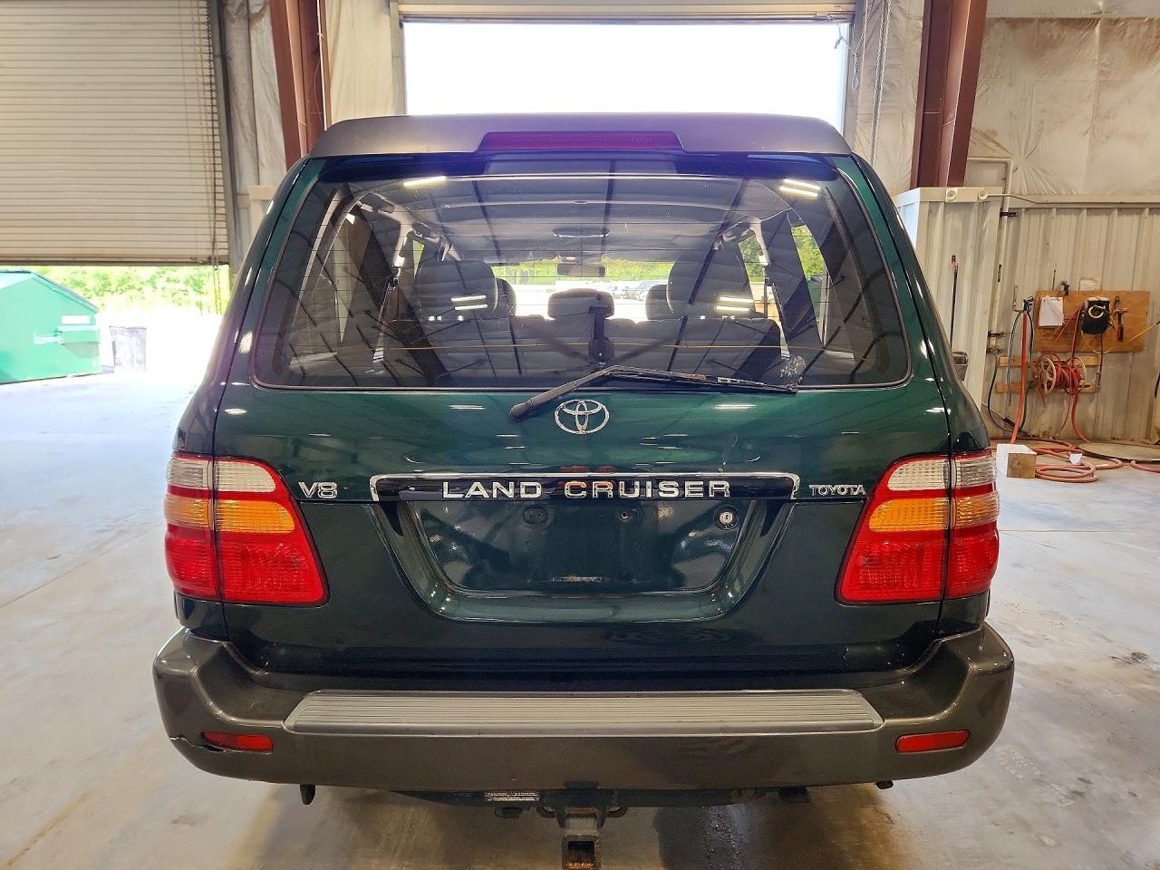 2000 Toyota Land Cruiser Base Зеленый vin: JT3HT05J5Y0079371