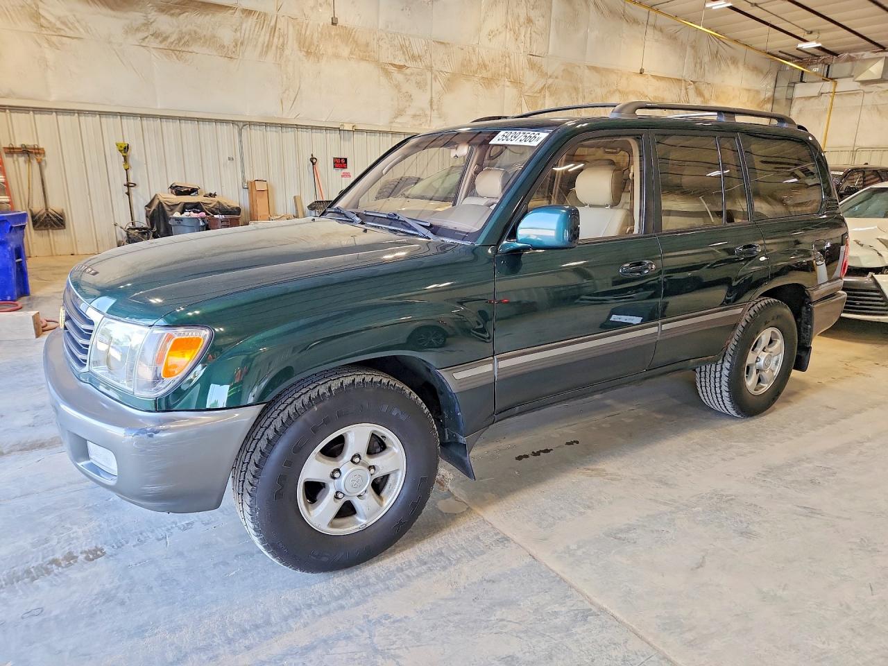 2000 Toyota Land Cruiser Base Зеленый vin: JT3HT05J5Y0079371