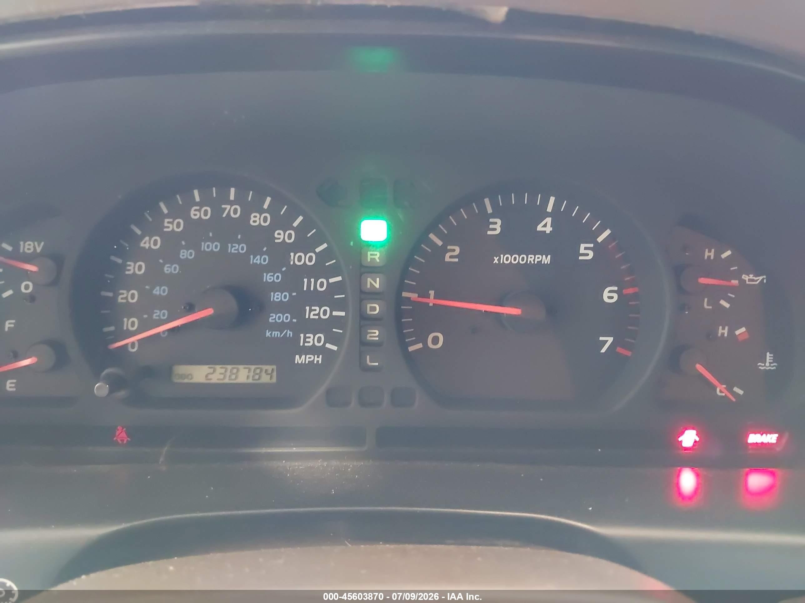 2000 Toyota Land Cruiser Gray vin: JT3HT05J5Y0093285