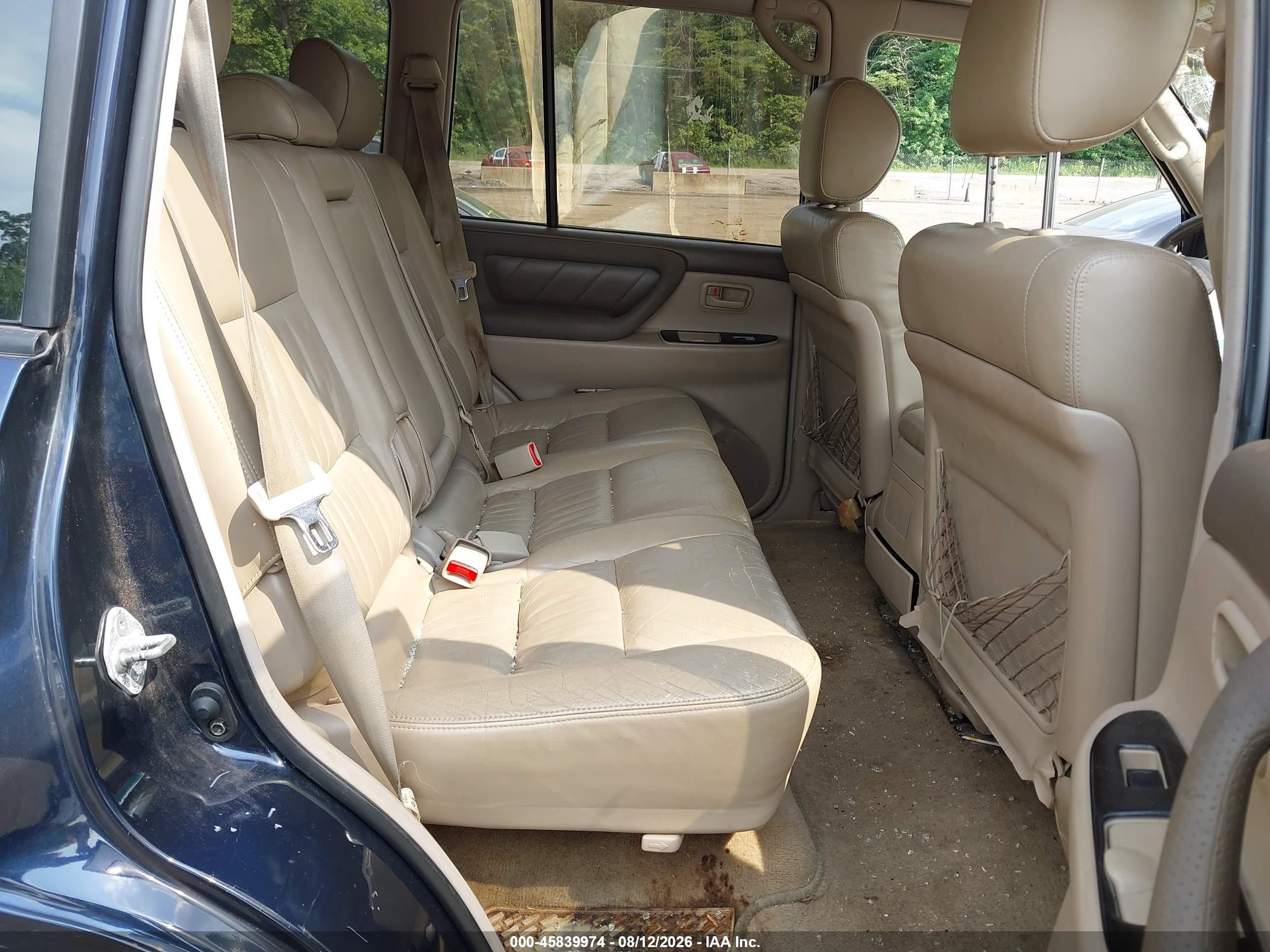 2000 Toyota Land Cruiser   Blue vin: JT3HT05J5Y0124082