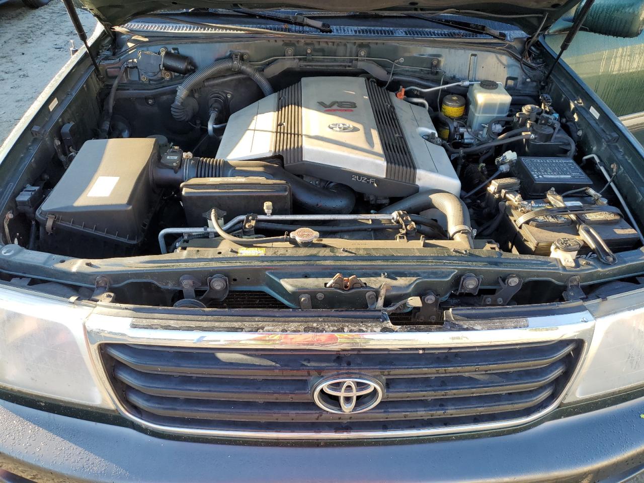 1998 Toyota Land Cruiser Green vin: JT3HT05J6W0013988