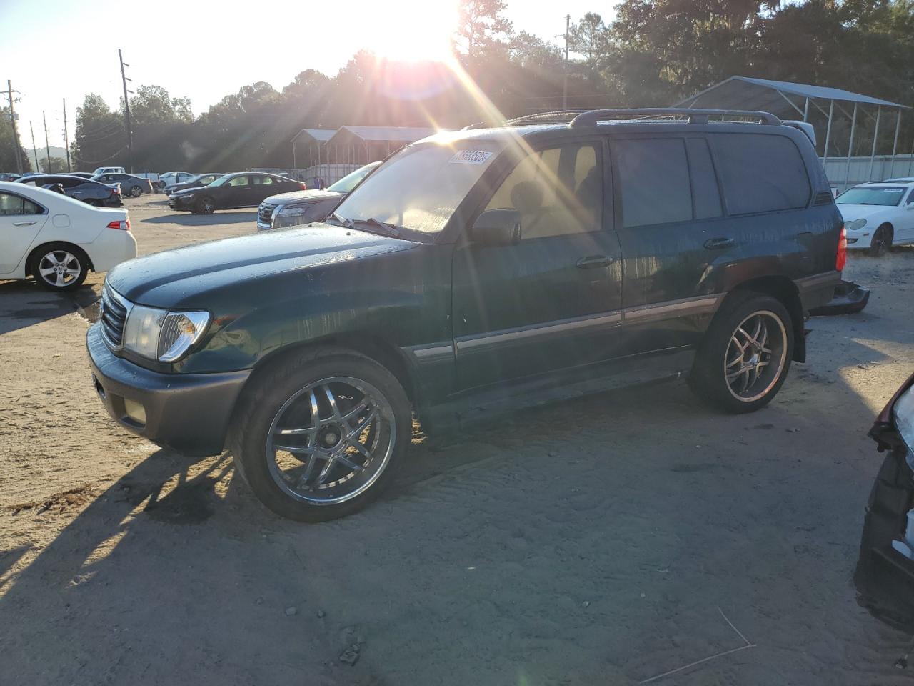 1998 Toyota Land Cruiser Green vin: JT3HT05J6W0013988