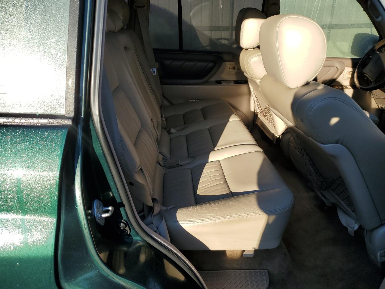 1998 Toyota Land Cruiser Green vin: JT3HT05J6W0013988