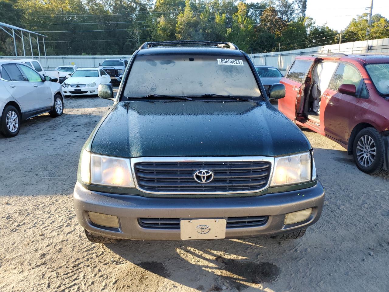 1998 Toyota Land Cruiser Green vin: JT3HT05J6W0013988