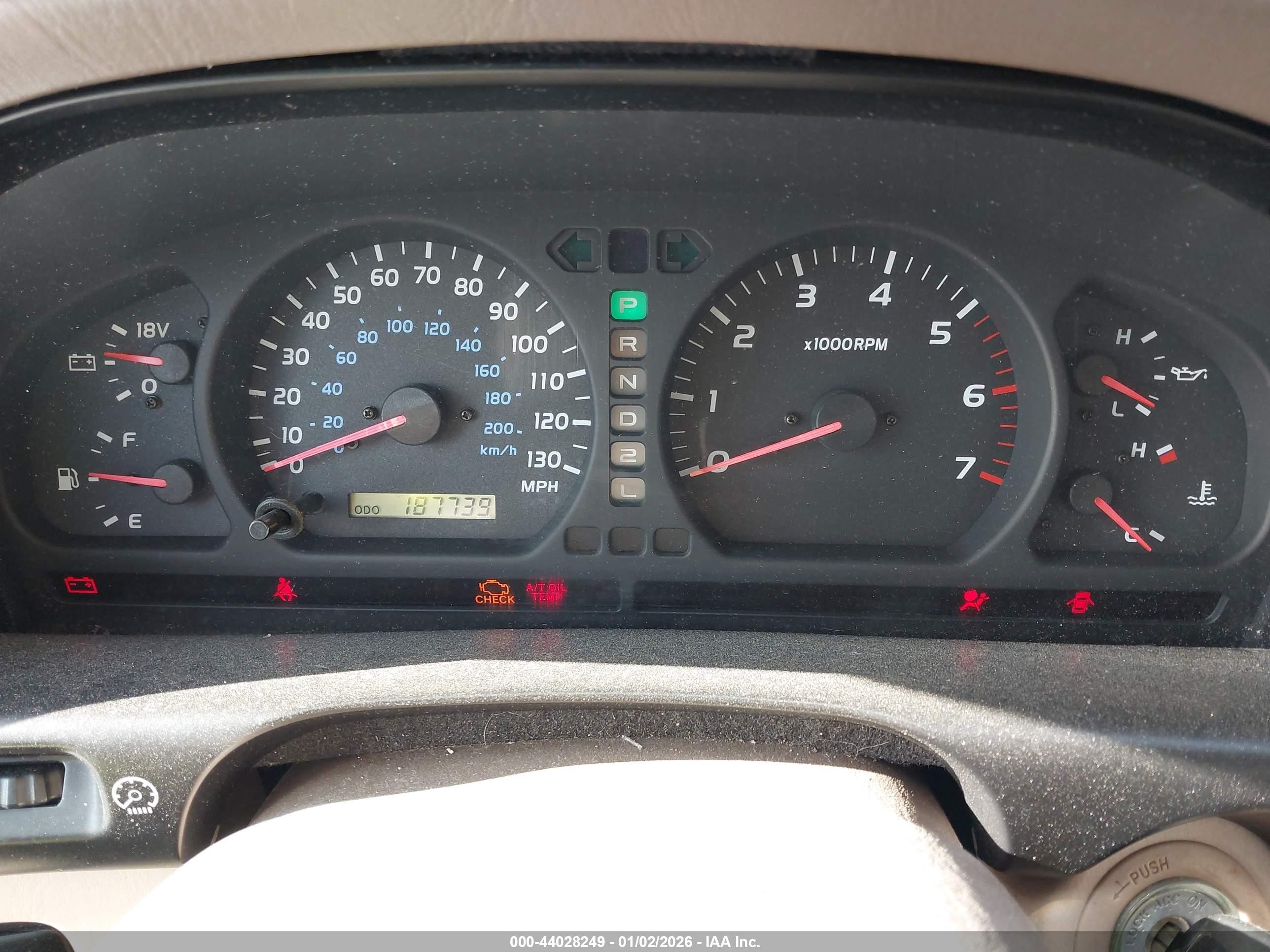 1998 Toyota Land Cruiser   Белый vin: JT3HT05J6W0015207