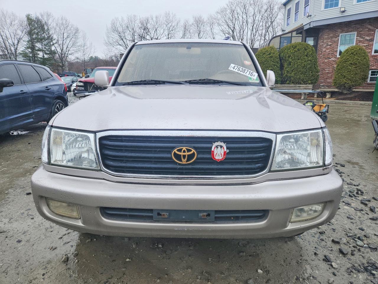 1998 Toyota Land Cruiser Base Silver vin: JT3HT05J6W0020245