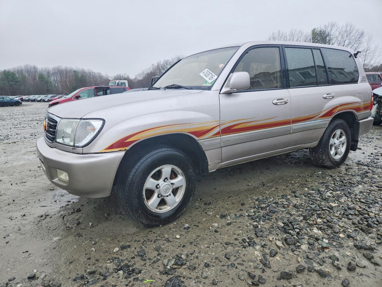 1998 Toyota Land Cruiser Base Silver vin: JT3HT05J6W0020245