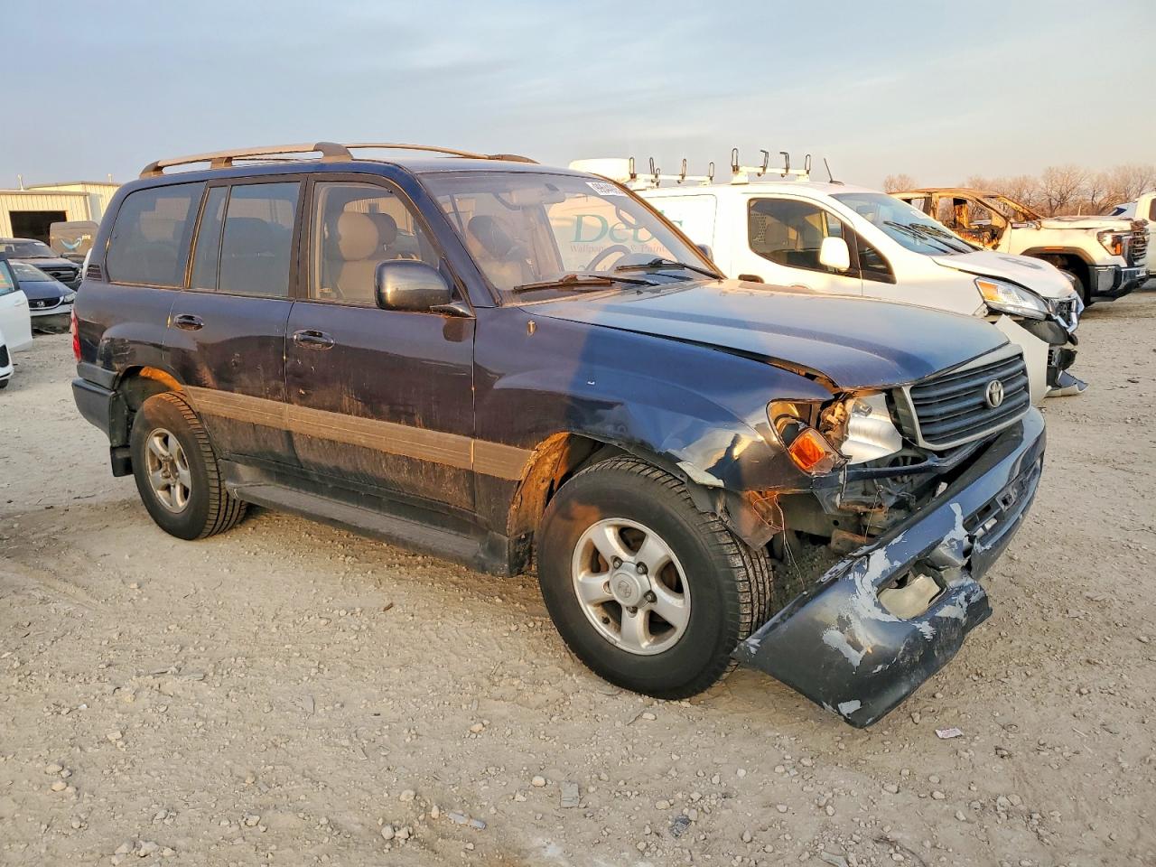 1998 Toyota Land Cruiser Base Black vin: JT3HT05J6W0023159