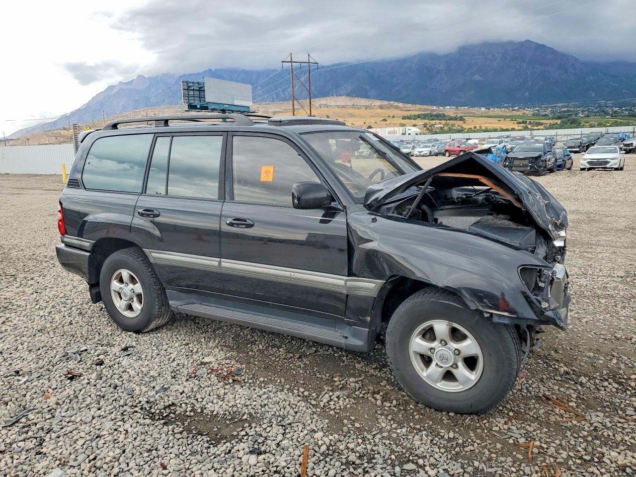 1999 Toyota Land Cruiser Base Gray vin: JT3HT05J6X0055689