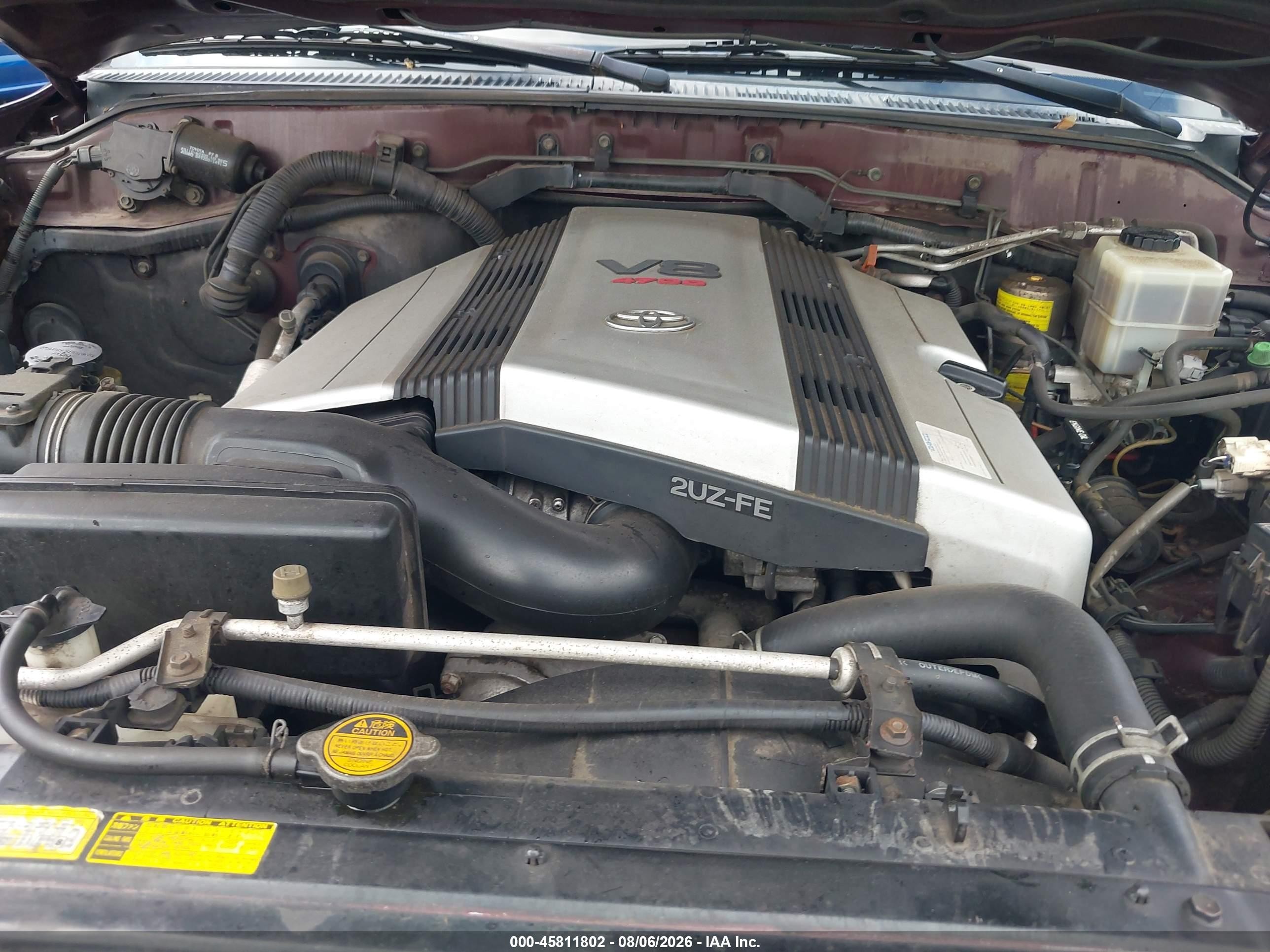 2000 Toyota Land Cruiser Бордовый vin: JT3HT05J6Y0117352
