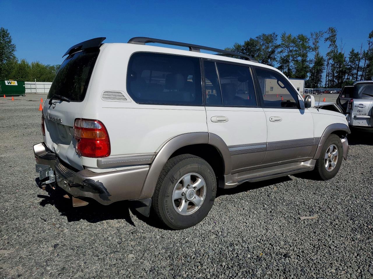 2000 Toyota Land Cruiser Base Белый vin: JT3HT05J6Y0126519