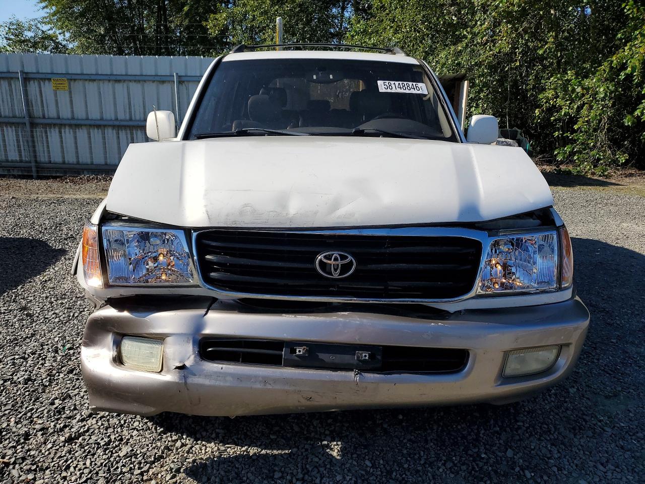 2000 Toyota Land Cruiser Base Белый vin: JT3HT05J6Y0126519