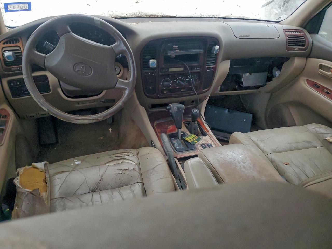 1999 Toyota Land Cruiser Green vin: JT3HT05J7X0041381