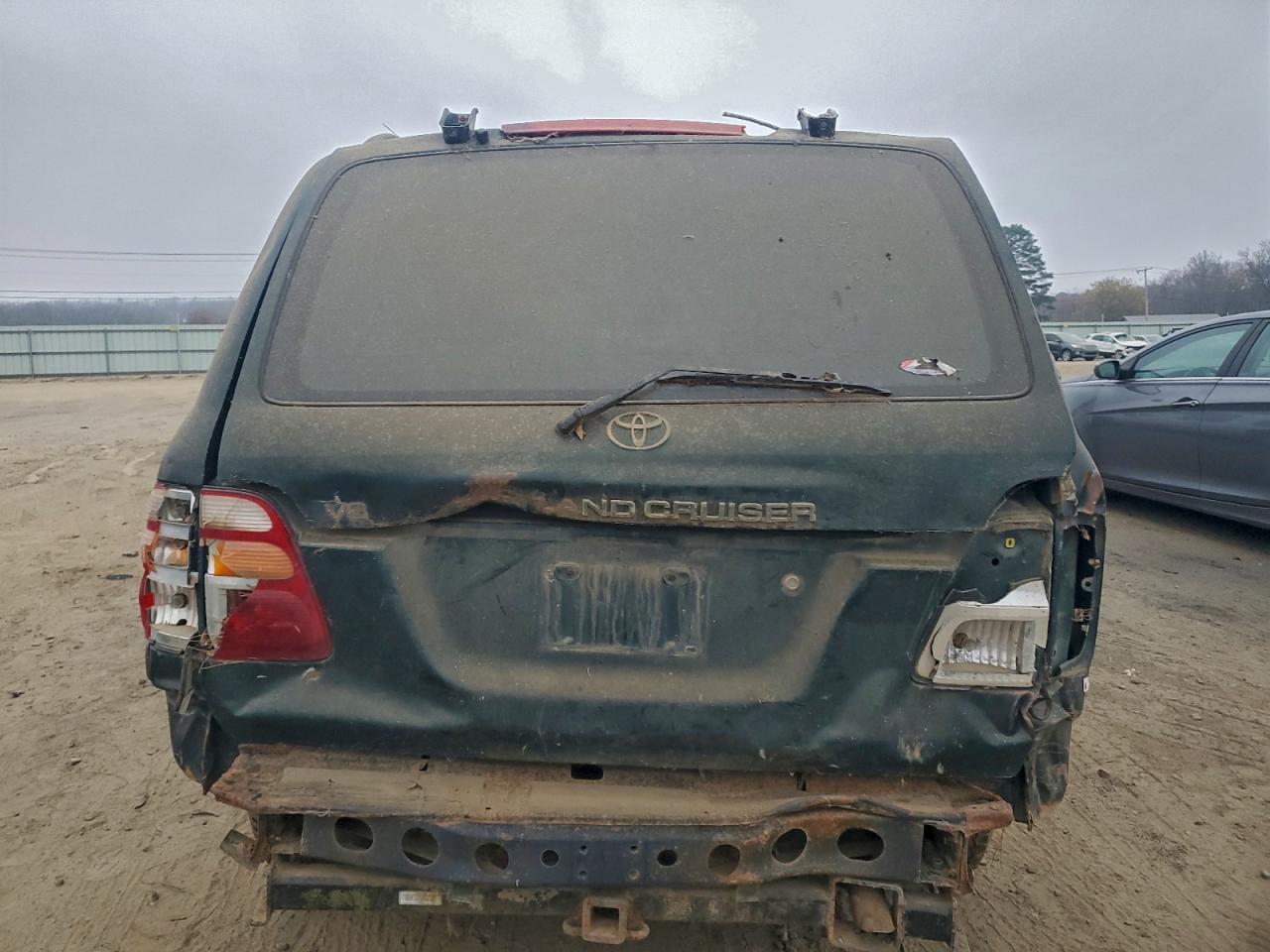 1999 Toyota Land Cruiser Green vin: JT3HT05J7X0041381