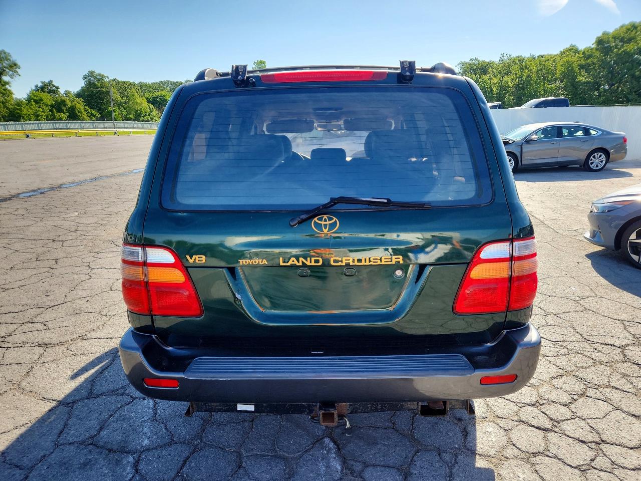 1999 Toyota Land Cruiser Base Green vin: JT3HT05J7X0059976