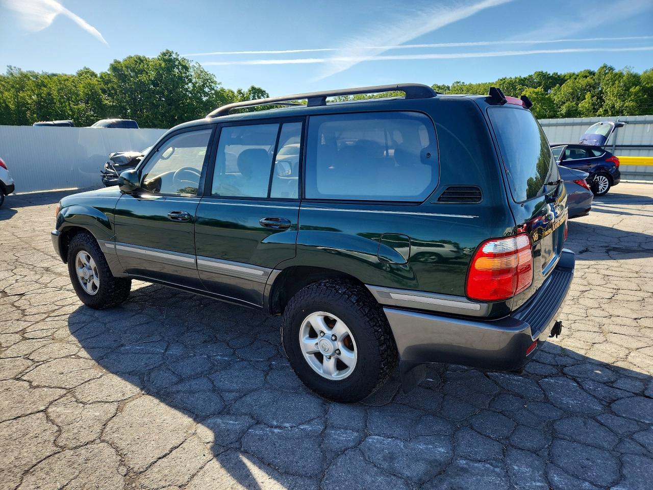 1999 Toyota Land Cruiser Base Green vin: JT3HT05J7X0059976