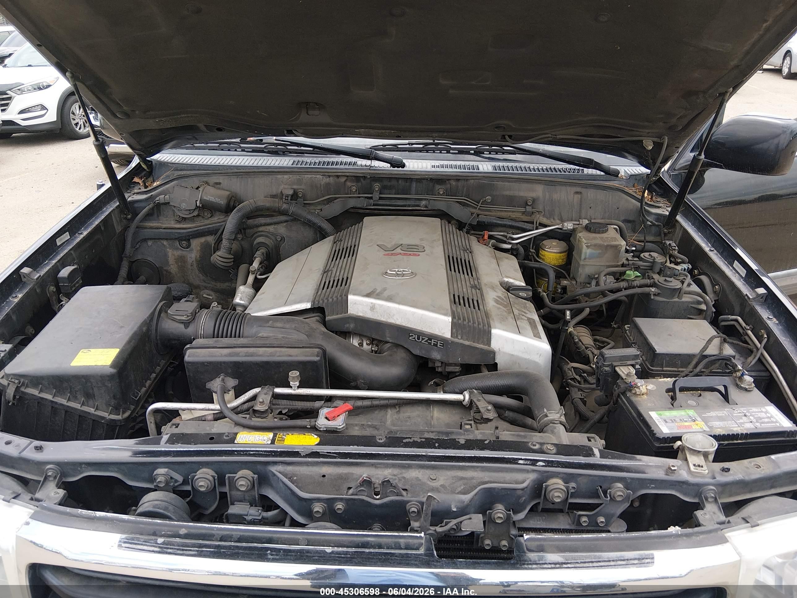 2000 Toyota Land Cruiser   Black vin: JT3HT05J7Y0099993