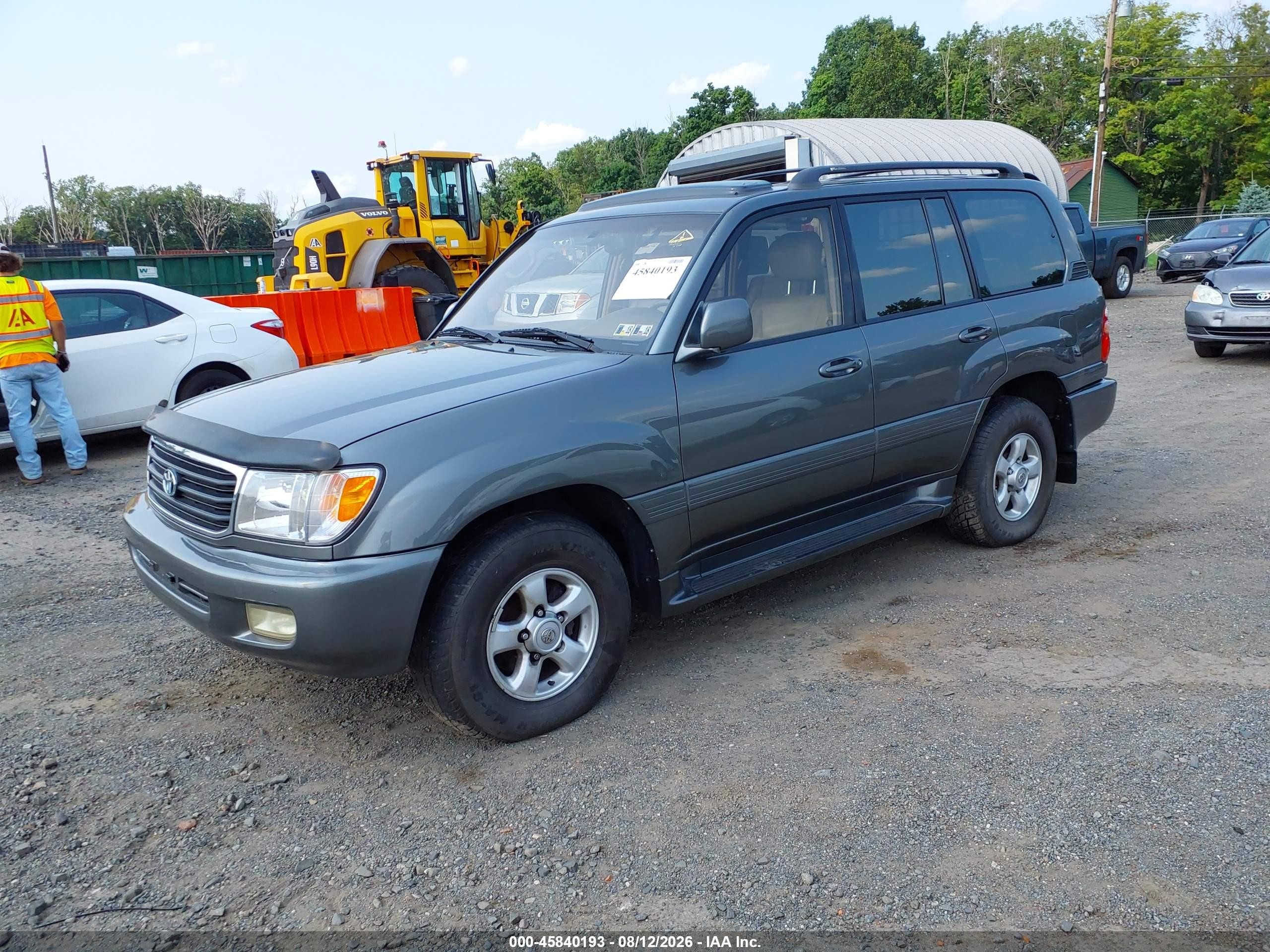 2000 Toyota Land Cruiser   Gray vin: JT3HT05J7Y0123385