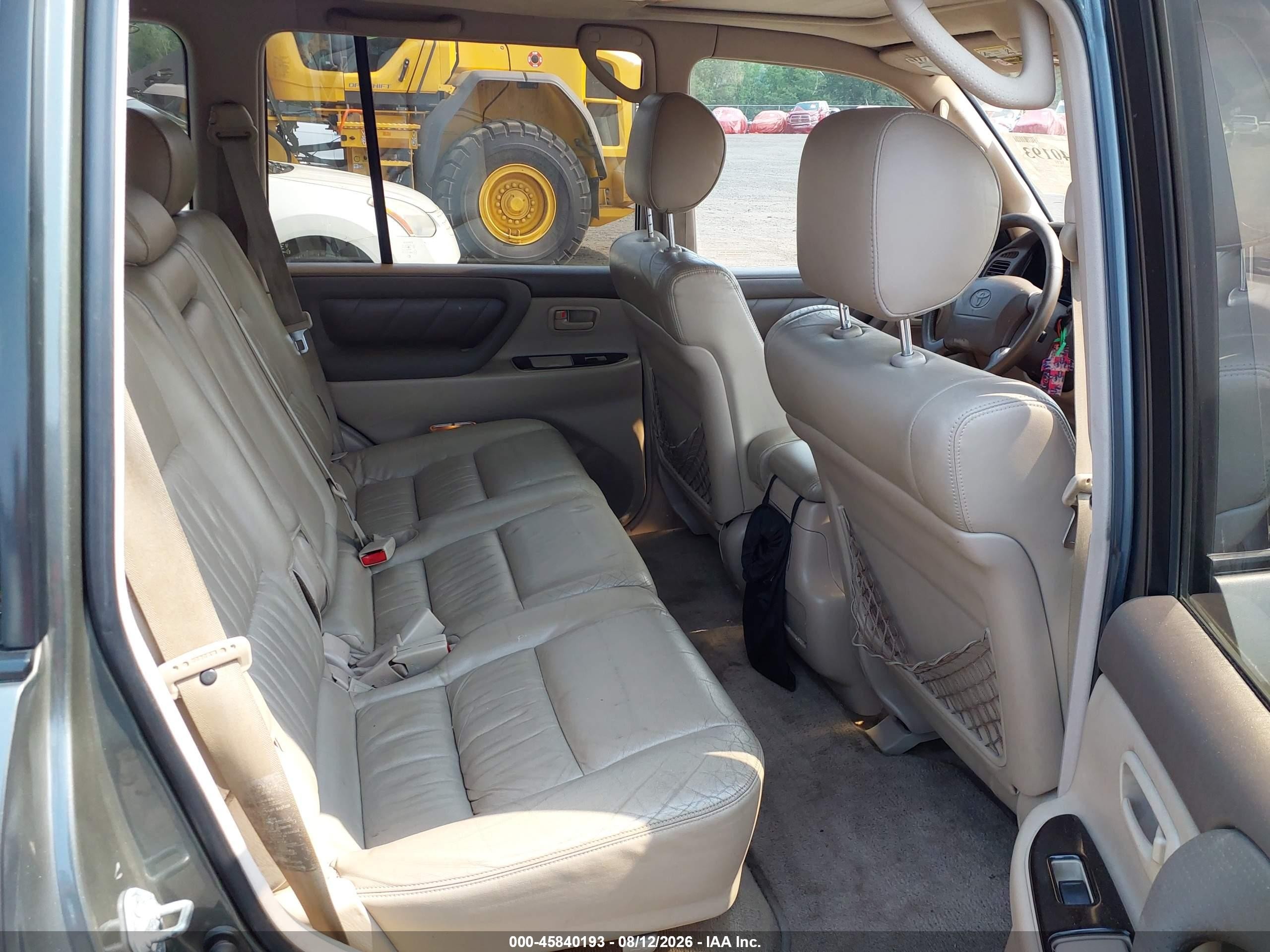 2000 Toyota Land Cruiser   Gray vin: JT3HT05J7Y0123385