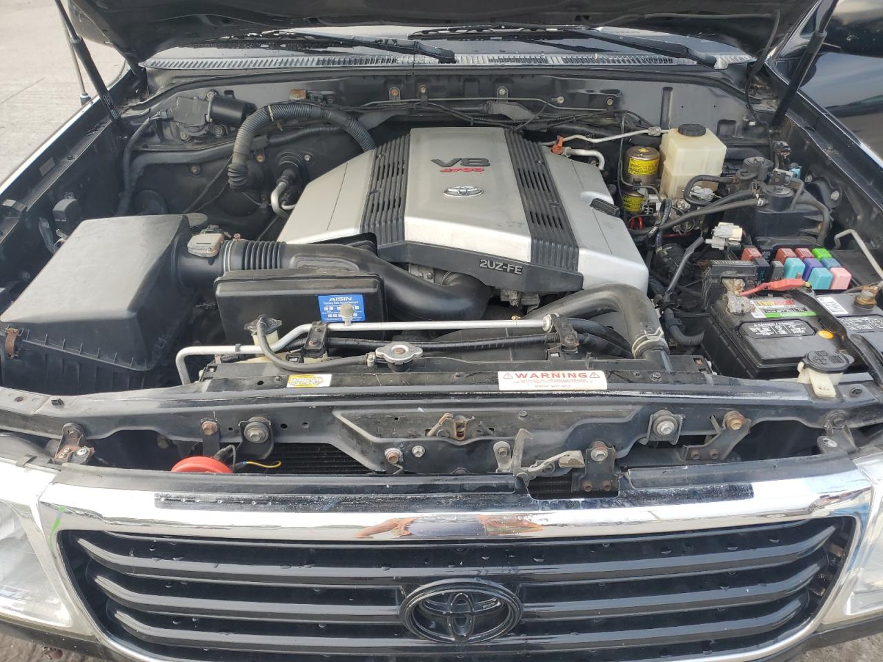 1998 Toyota Land Cruiser Black vin: JT3HT05J8W0015080