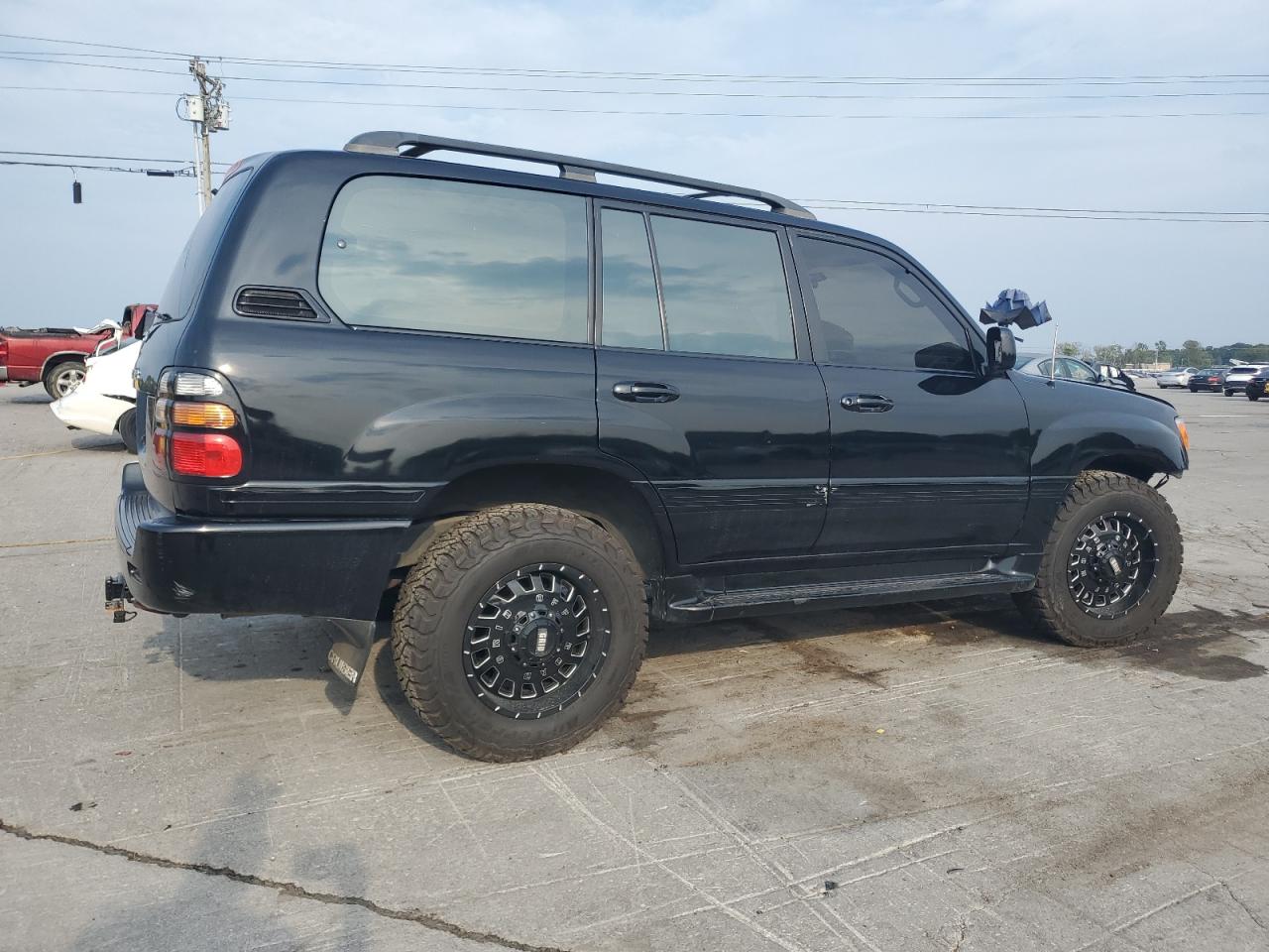 1998 Toyota Land Cruiser Black vin: JT3HT05J8W0015080